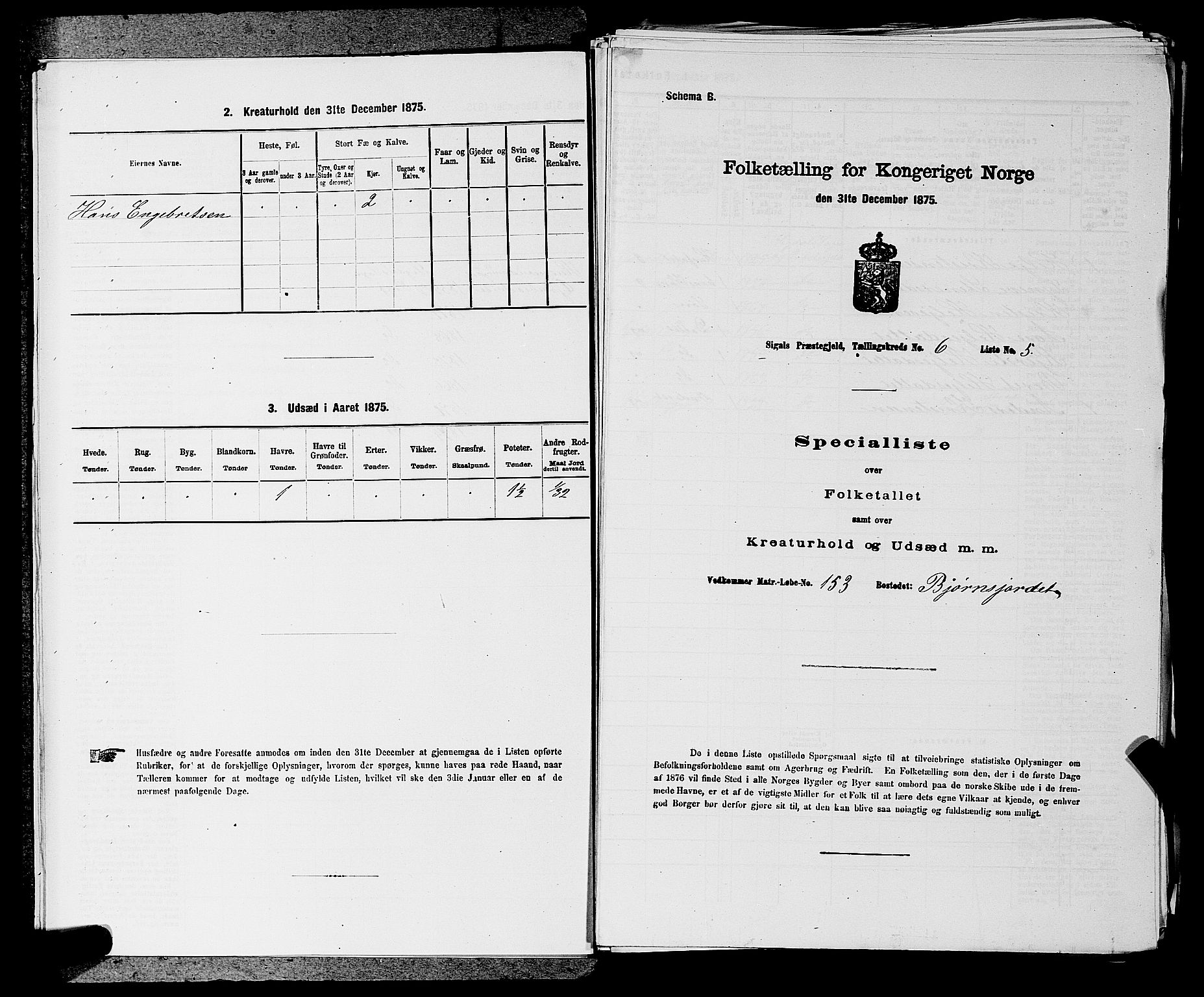 SAKO, Folketelling 1875 for 0621P Sigdal prestegjeld, 1875, s. 859