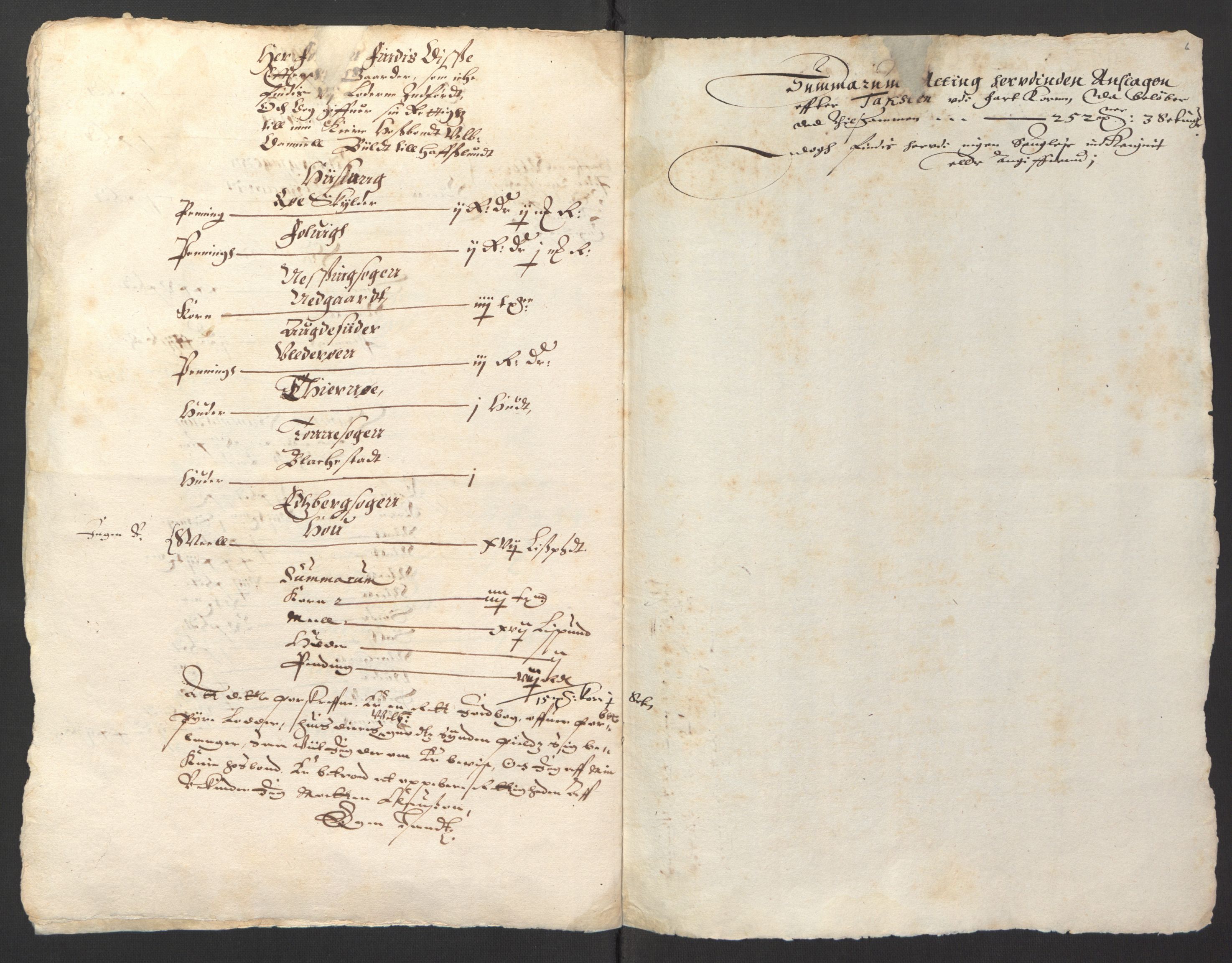 Stattholderembetet 1572-1771, AV/RA-EA-2870/Ek/L0007/0001: Jordebøker til utlikning av rosstjeneste 1624-1626: / Adelsjordebøker, 1624-1625, s. 435