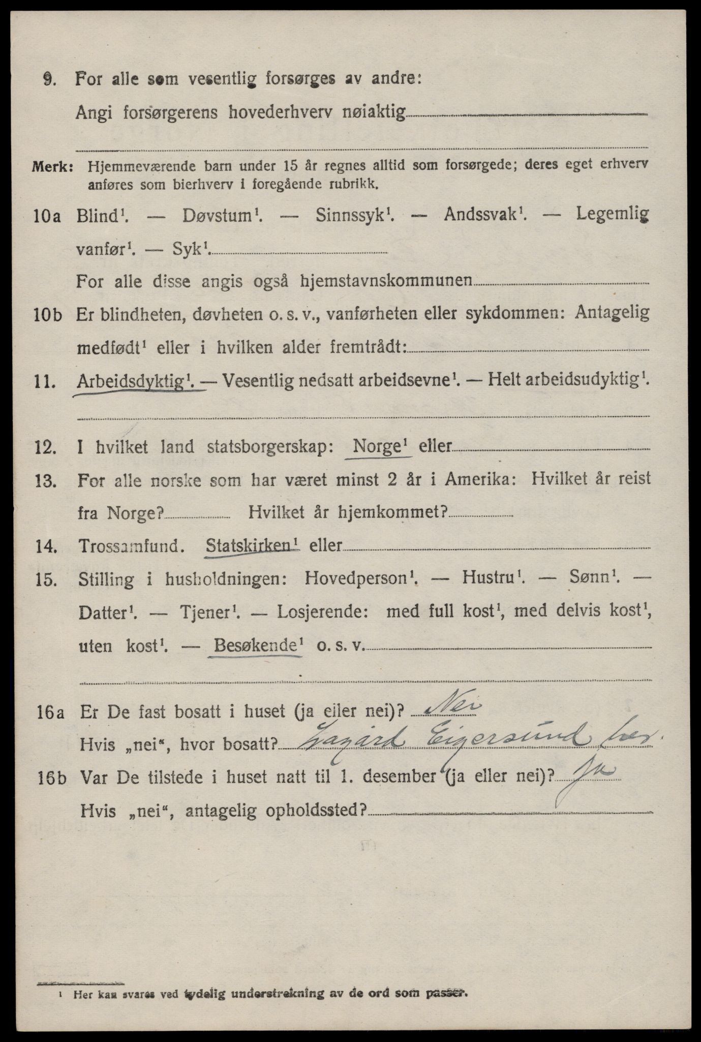 SAST, Folketelling 1920 for 1111 Sokndal herred, 1920, s. 5718