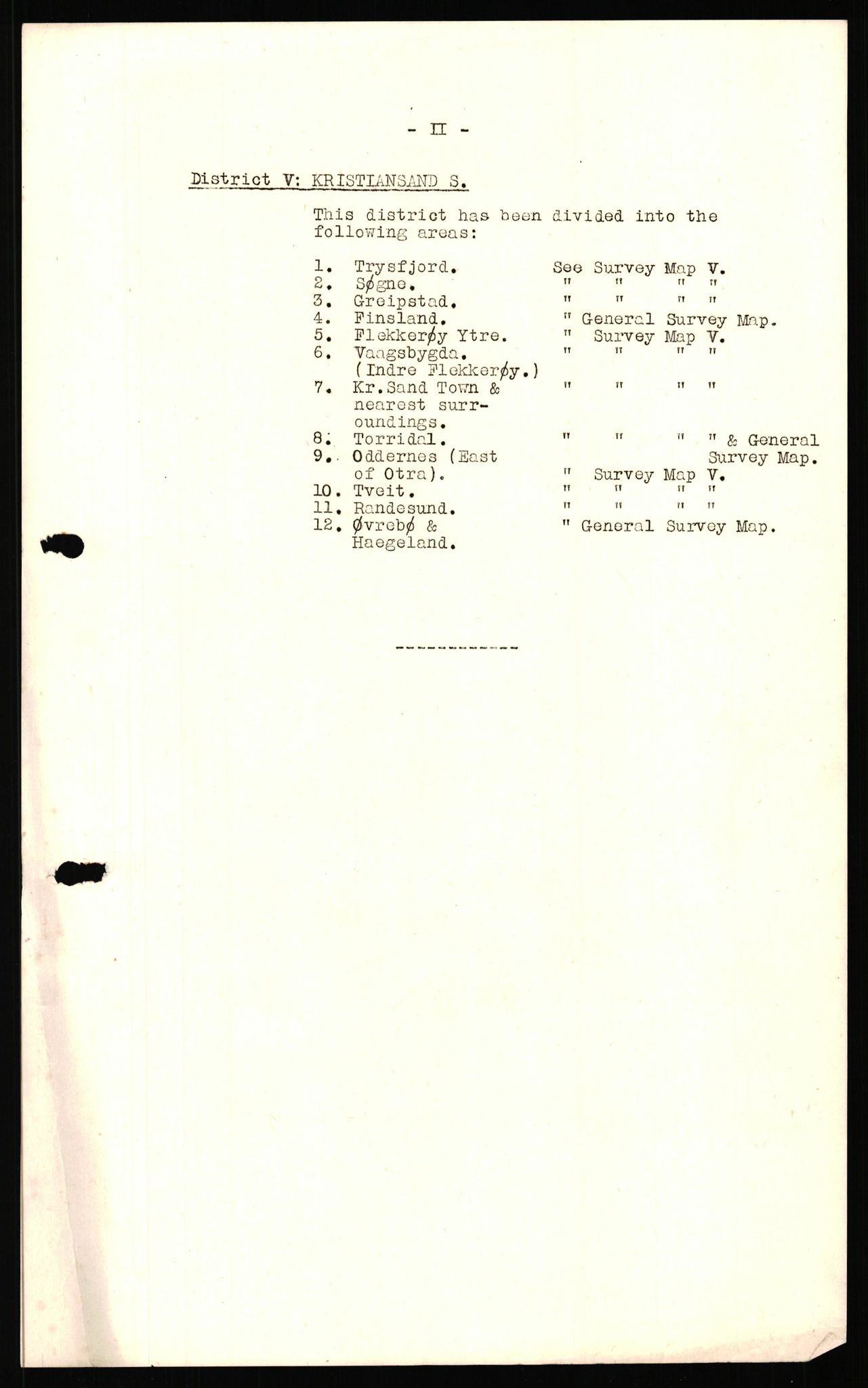 Forsvaret, Forsvarets overkommando II, AV/RA-RAFA-3915/D/Dd/L0023: Vest-Agder, 1942-1943, s. 3