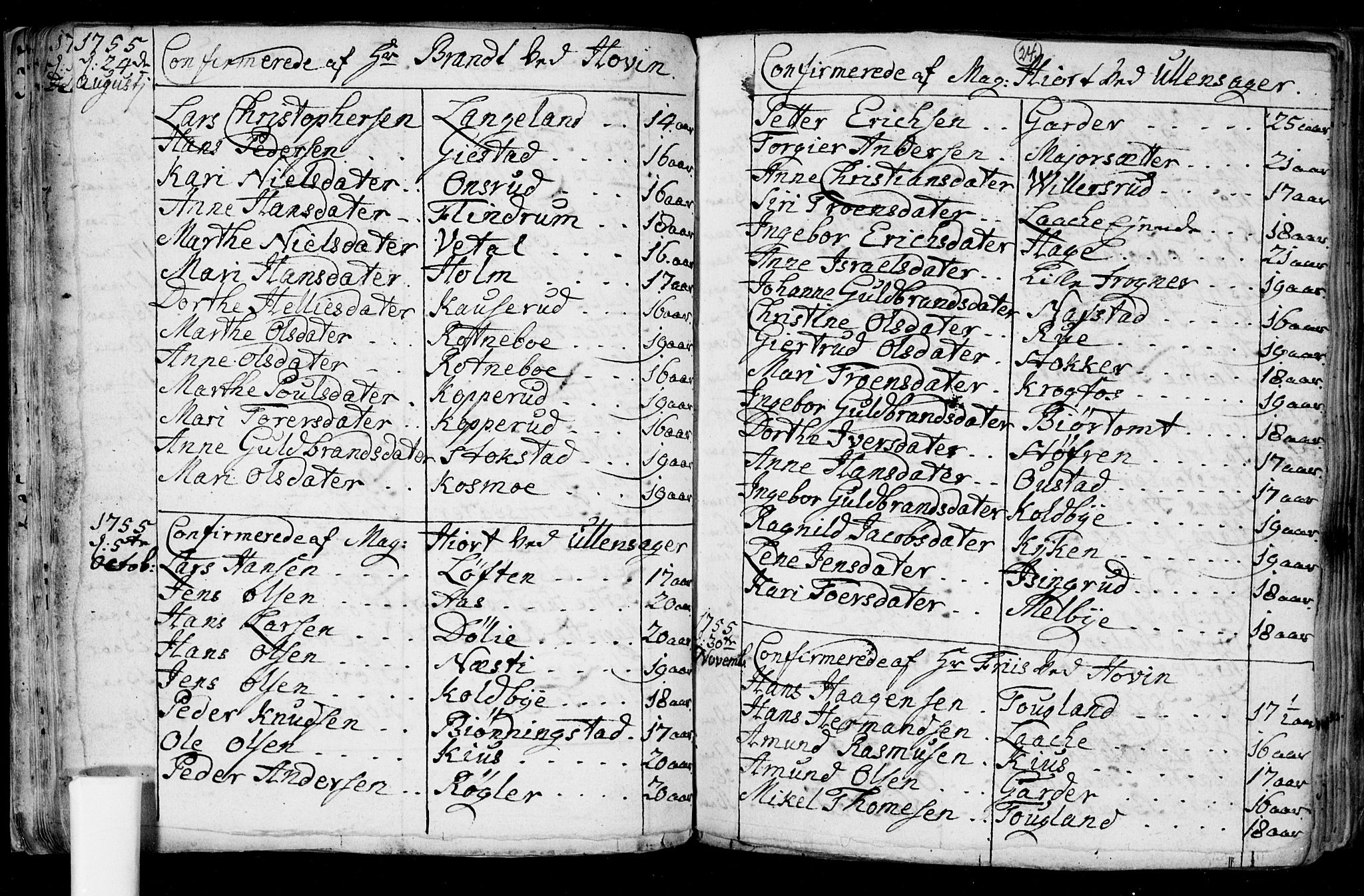 Ullensaker prestekontor Kirkebøker, AV/SAO-A-10236a/F/Fa/L0008: Ministerialbok nr. I 8, 1738-1810, s. 24