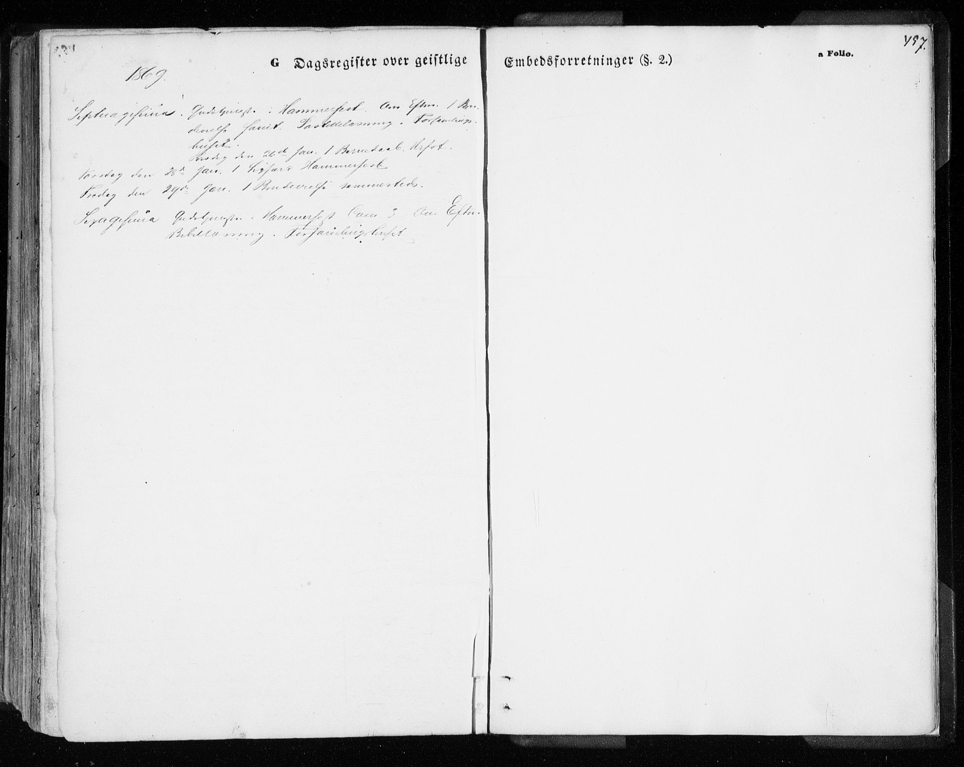 Hammerfest sokneprestkontor, SATØ/S-1347/H/Ha/L0005.kirke: Ministerialbok nr. 5, 1857-1869, s. 457