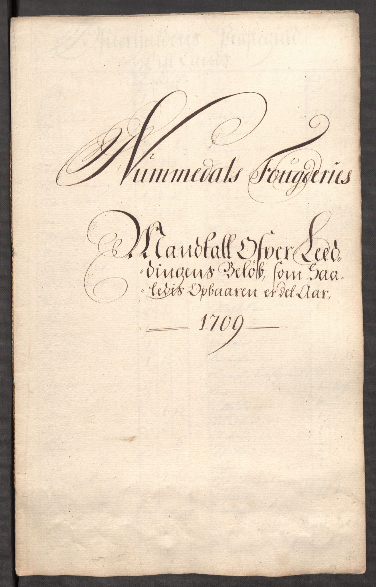 Rentekammeret inntil 1814, Reviderte regnskaper, Fogderegnskap, RA/EA-4092/R64/L4431: Fogderegnskap Namdal, 1709-1710, s. 140