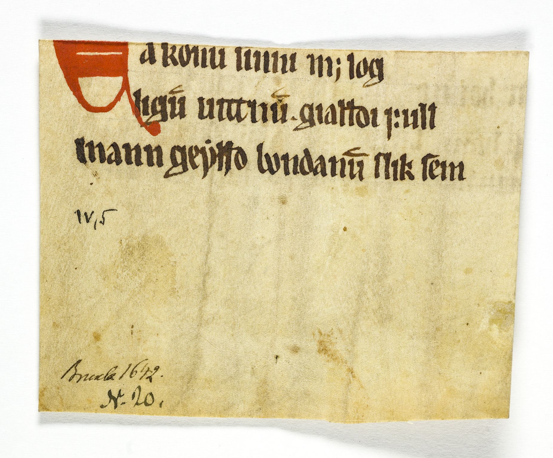 Riksarkivets diplomsamling, AV/RA-EA-5965/F26/L0003: Norrøne membranfragmenter bestand 11-30, 1100-1536, s. 85