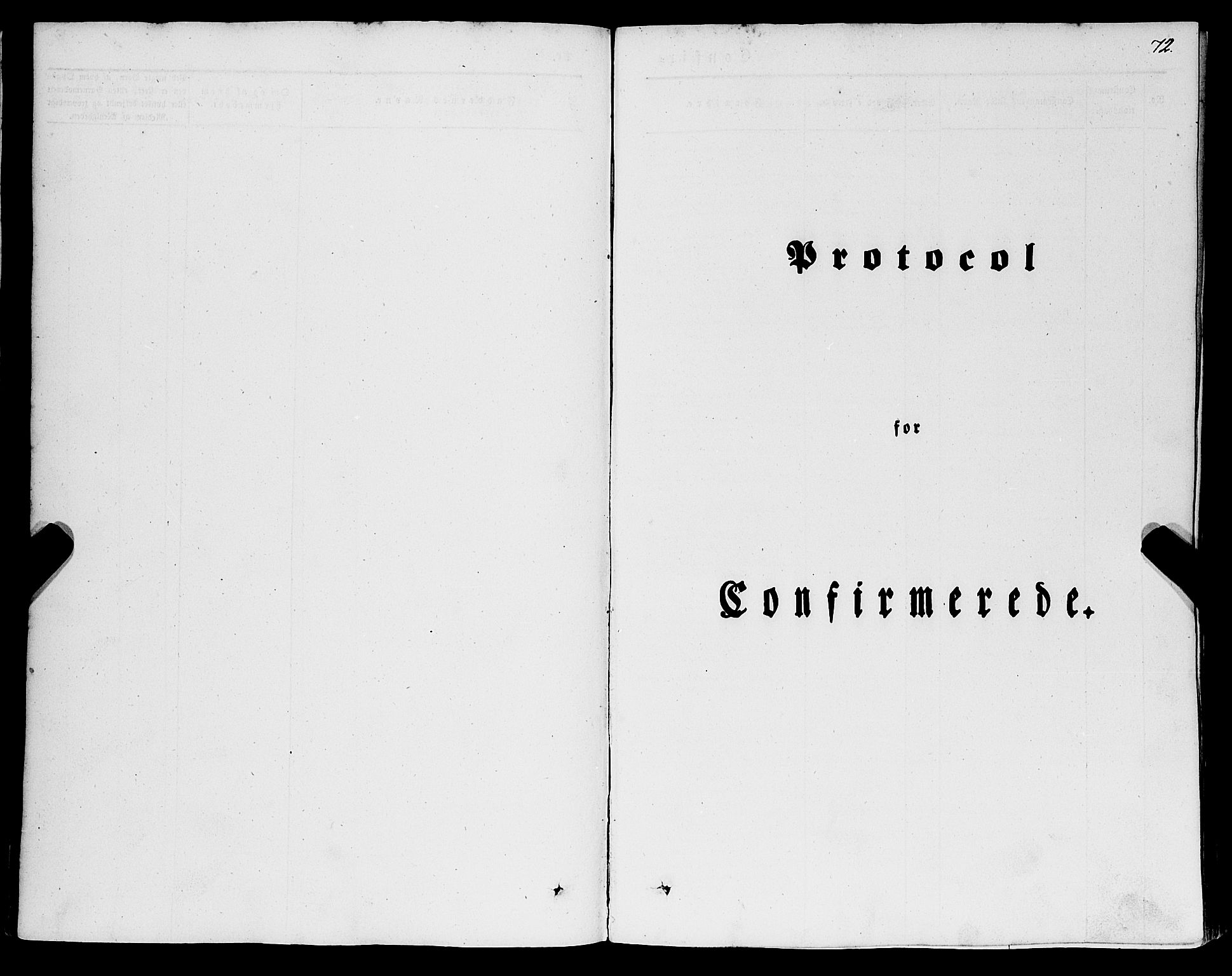 Sveio Sokneprestembete, AV/SAB-A-78501/H/Hab: Klokkerbok nr. A 1, 1851-1865, s. 72