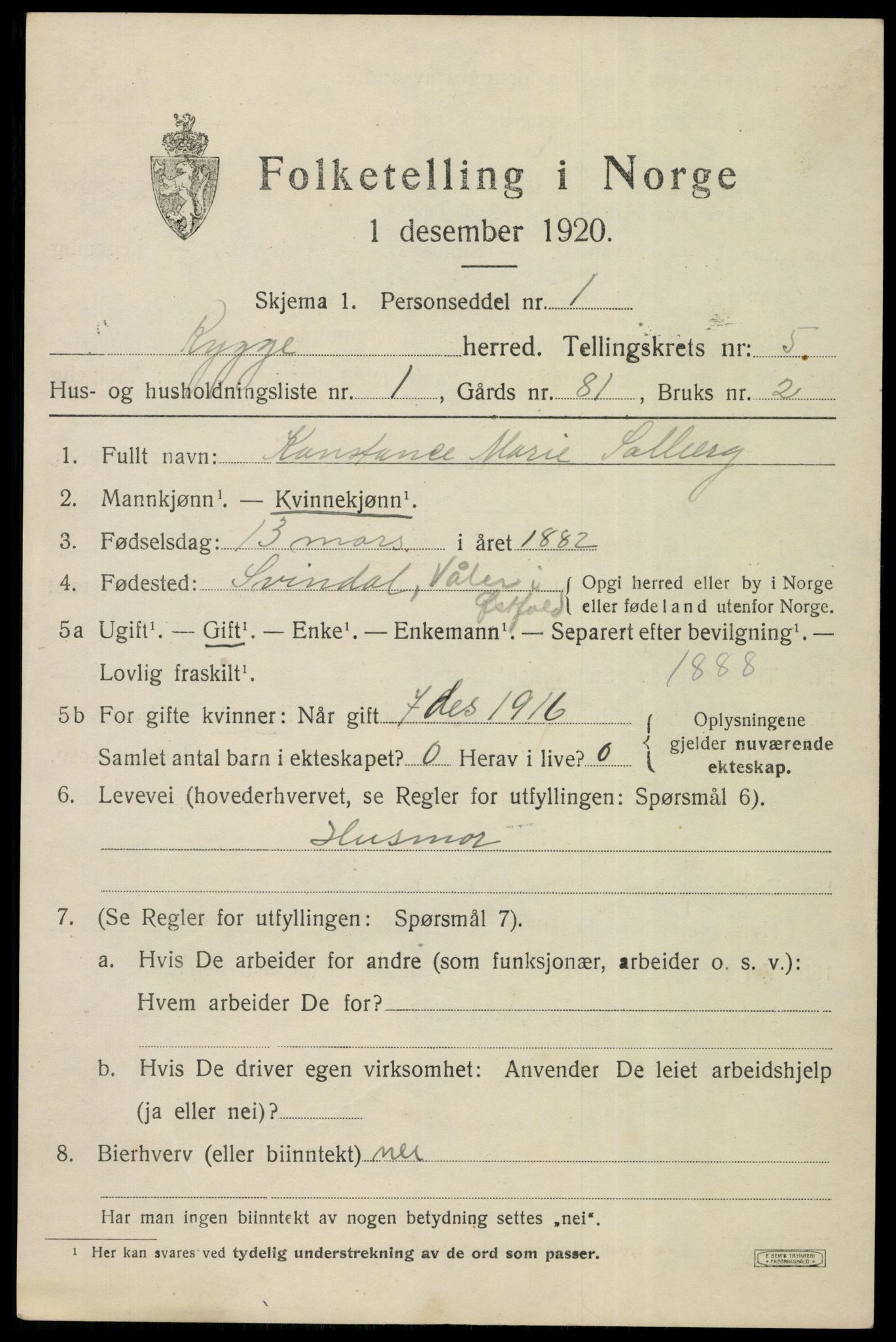 SAO, Folketelling 1920 for 0136 Rygge herred, 1920, s. 9555