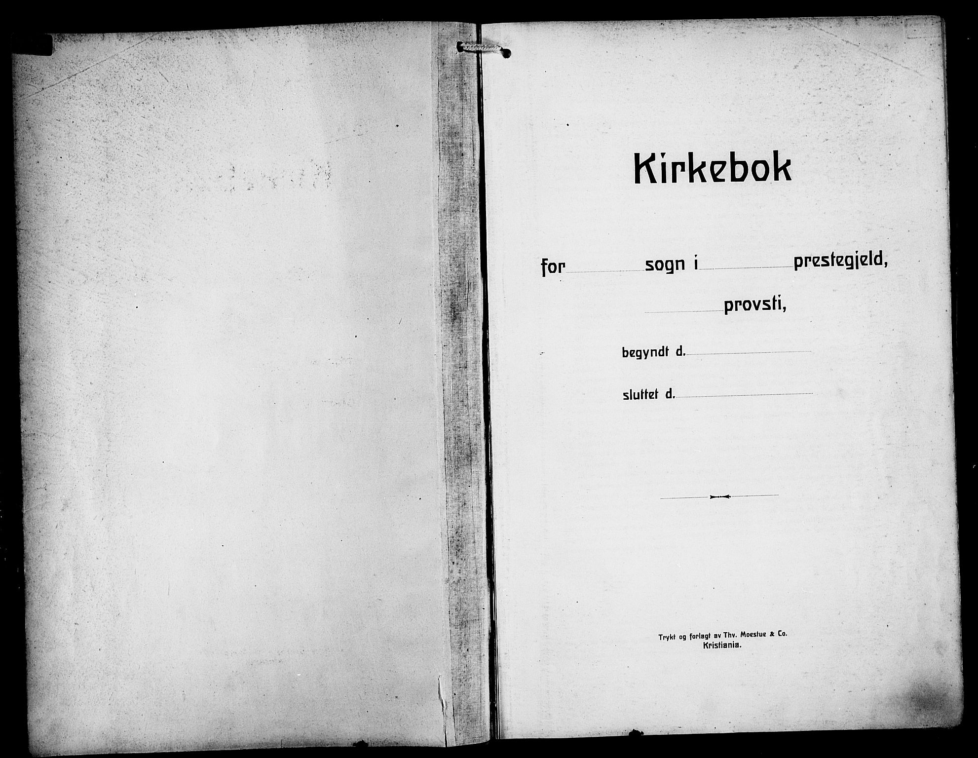 Sandviken Sokneprestembete, SAB/A-77601/H/Hb/L0005: Klokkerbok nr. B 2, 1914-1925