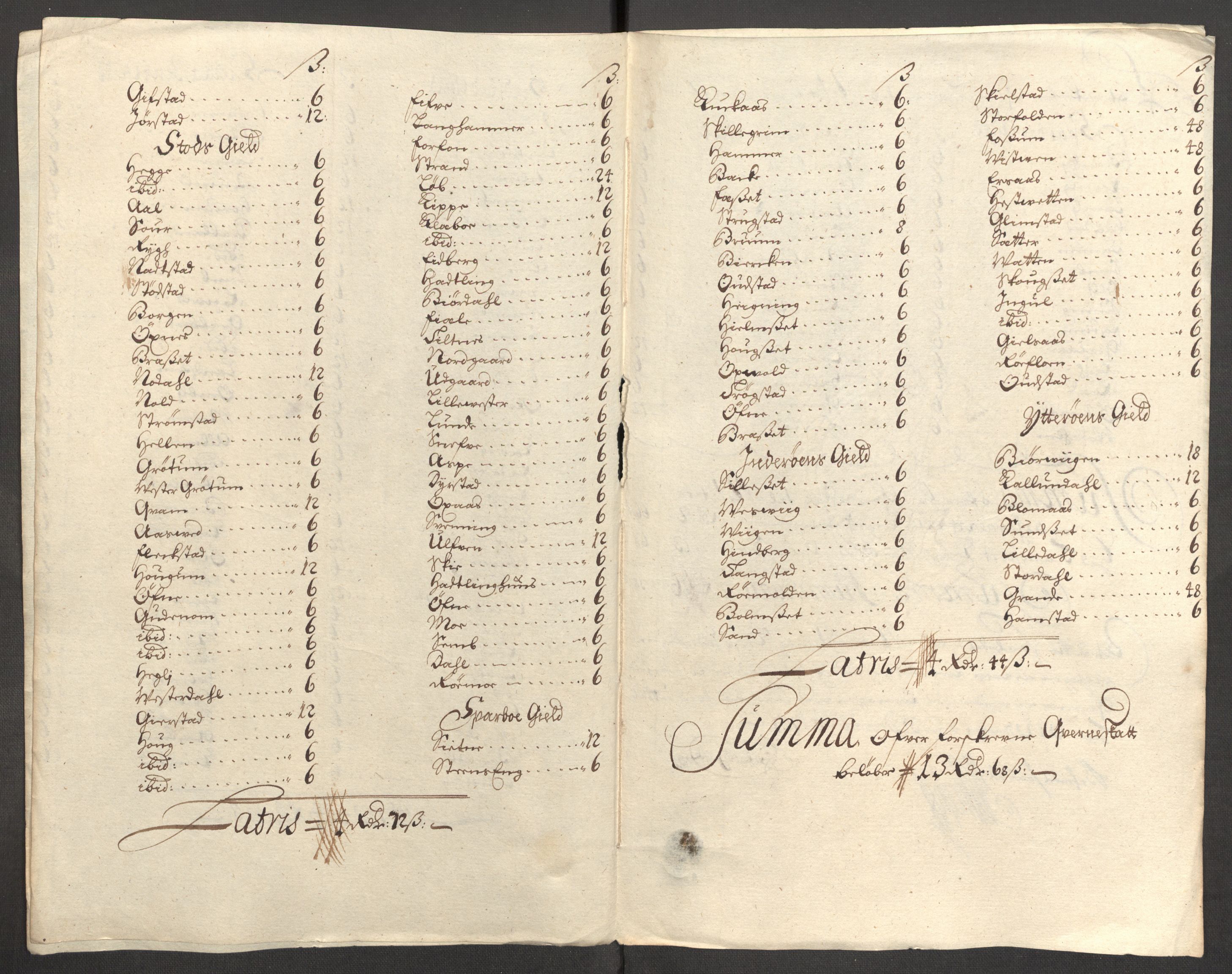 Rentekammeret inntil 1814, Reviderte regnskaper, Fogderegnskap, RA/EA-4092/R63/L4315: Fogderegnskap Inderøy, 1706-1707, s. 406
