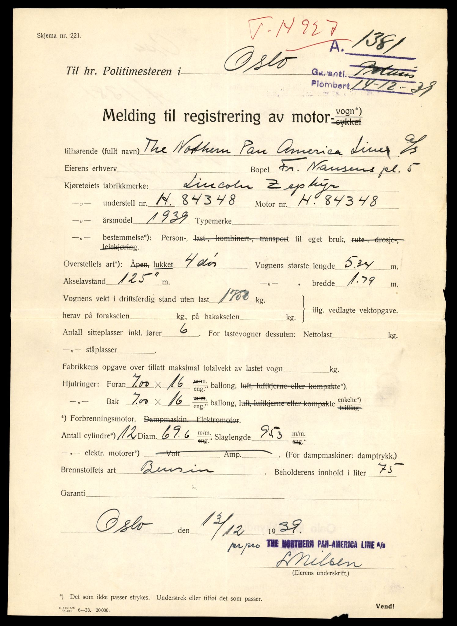Møre og Romsdal vegkontor - Ålesund trafikkstasjon, AV/SAT-A-4099/F/Fe/L0049: Registreringskort for kjøretøy T 14864 - T 18613, 1927-1998, s. 1435