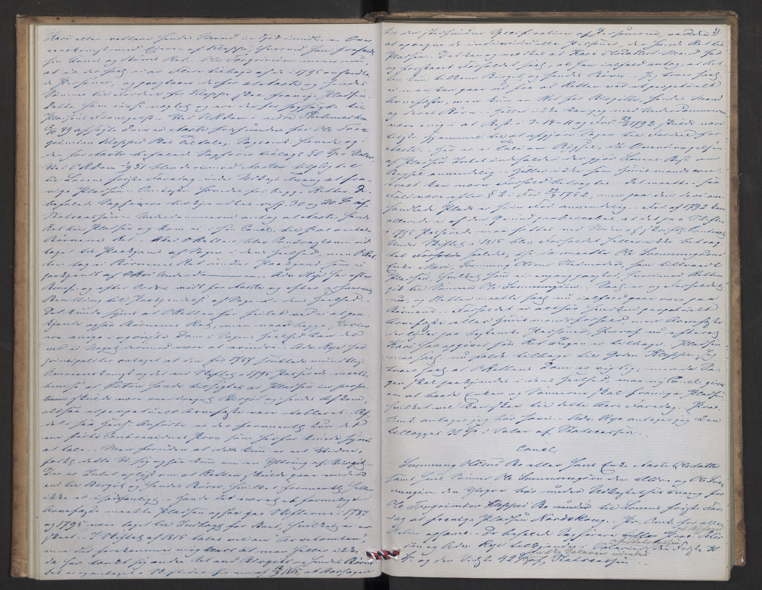 Høyesterett, AV/RA-S-1002/E/Eb/Eba/L0045/0001: Voteringsprotokoller / Voteringsprotokoll, 1853, s. 20b-21a