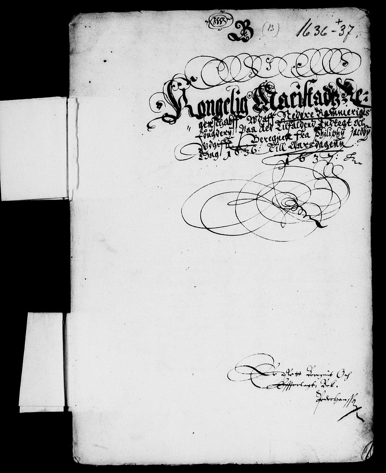 Rentekammeret inntil 1814, Reviderte regnskaper, Lensregnskaper, RA/EA-5023/R/Rb/Rba/L0127: Akershus len, 1635-1637