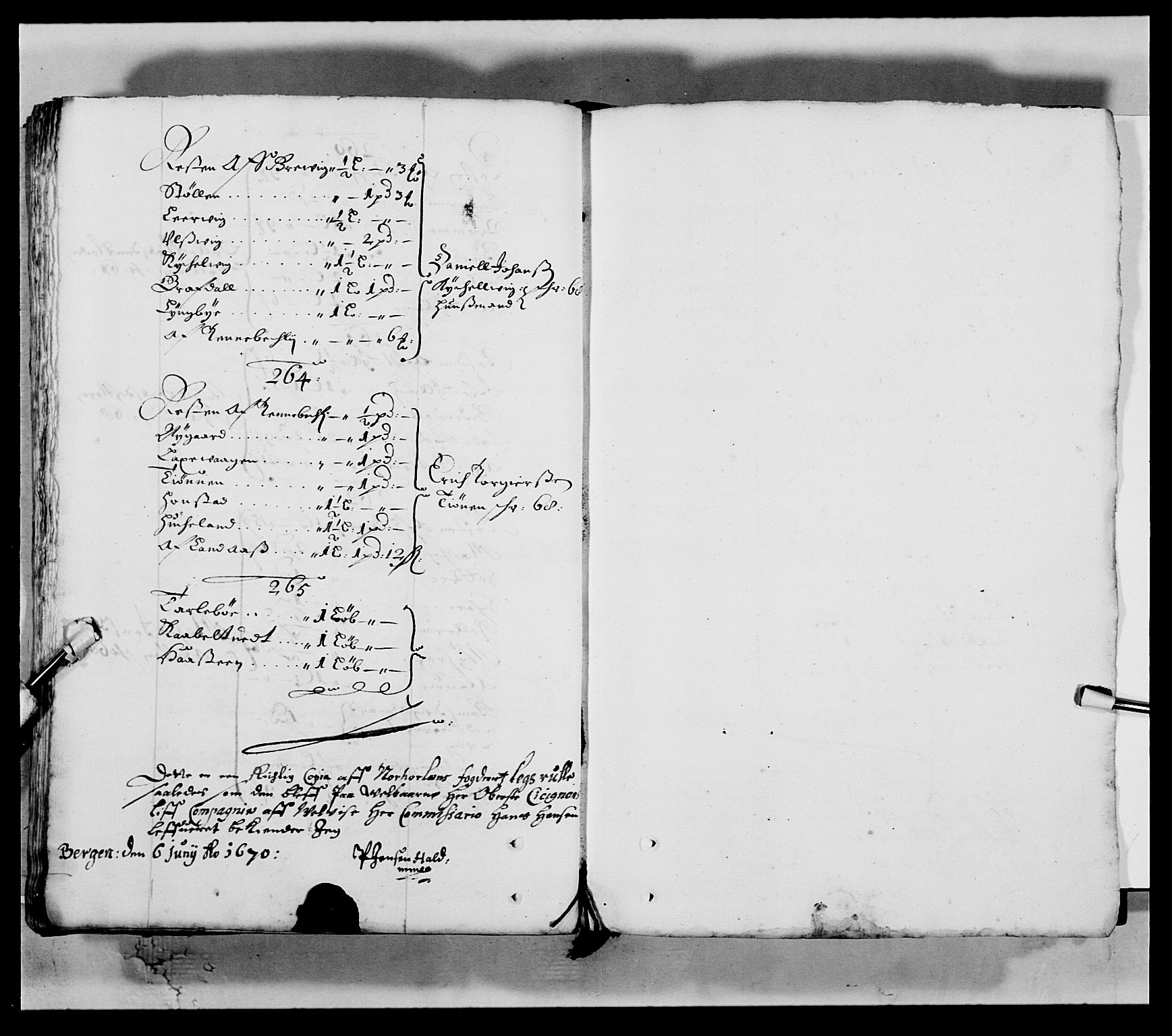Kommanderende general (KG I) med Det norske krigsdirektorium, AV/RA-EA-5419/E/Ea/L0516: Bergenhusiske regiment, 1660-1712, s. 92