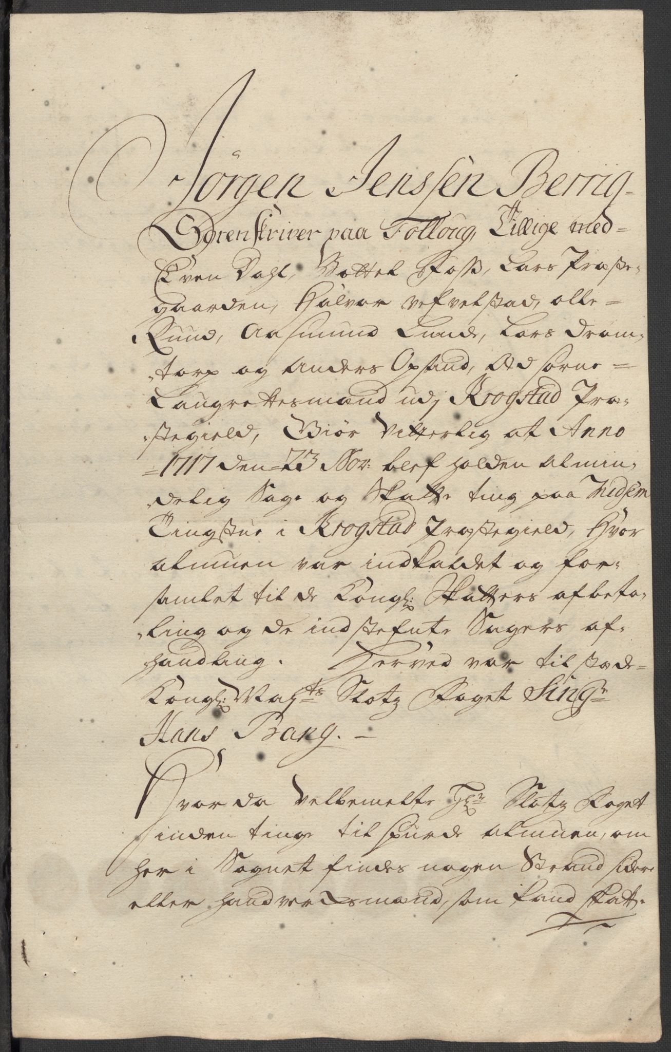 Rentekammeret inntil 1814, Reviderte regnskaper, Fogderegnskap, AV/RA-EA-4092/R10/L0455: Fogderegnskap Aker og Follo, 1717, s. 121