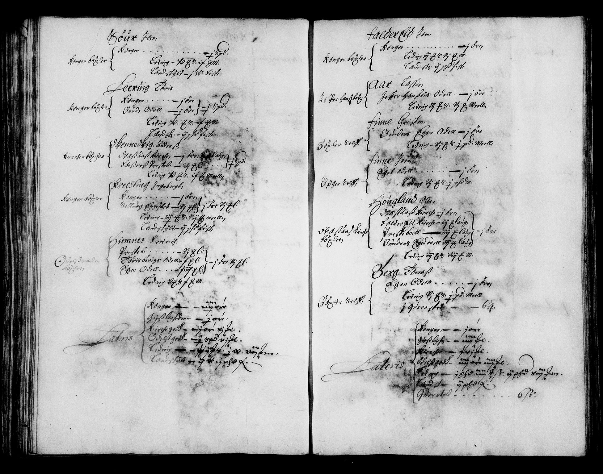 Rentekammeret inntil 1814, Realistisk ordnet avdeling, AV/RA-EA-4070/N/Na/L0002/0008: [XI g]: Trondheims stifts jordebøker: / Namdalen fogderi, 1664