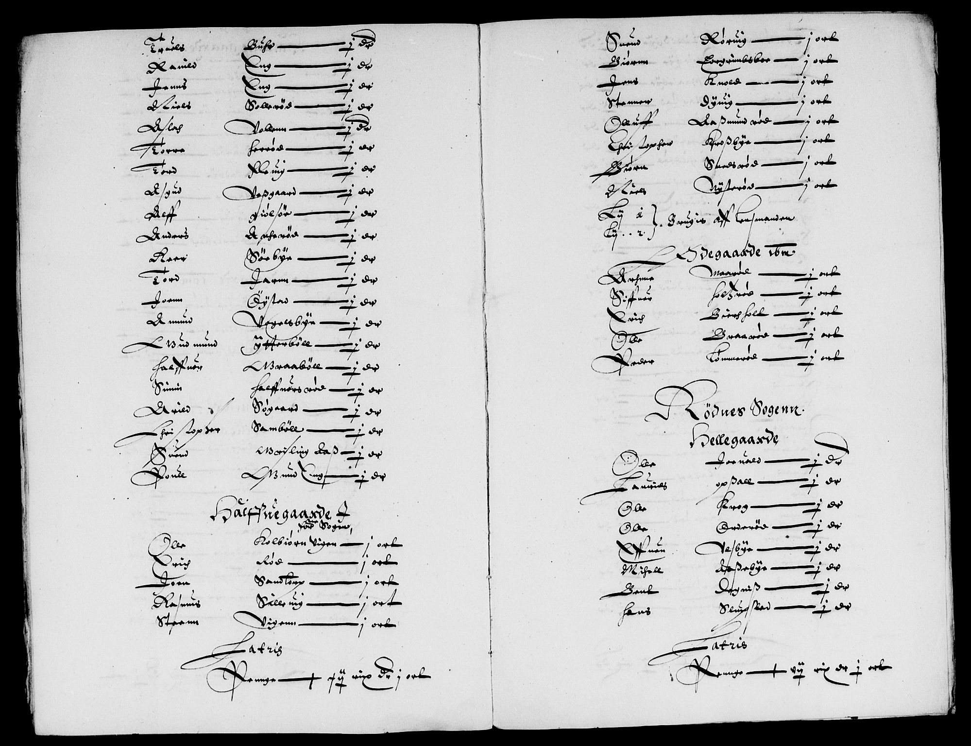 Rentekammeret inntil 1814, Reviderte regnskaper, Lensregnskaper, AV/RA-EA-5023/R/Rb/Rbb/L0004: Idd og Marker len, 1642-1644