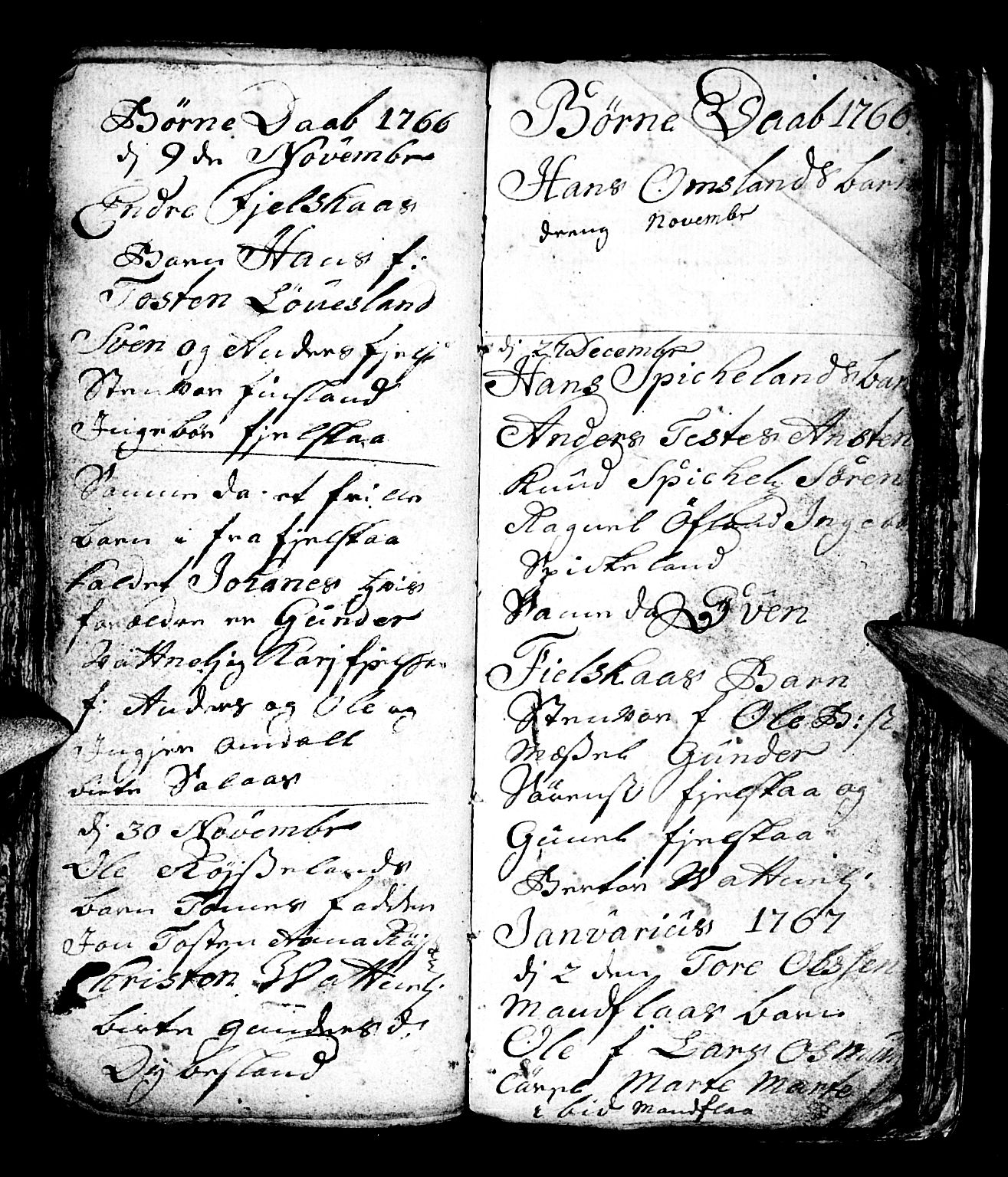 Bjelland sokneprestkontor, SAK/1111-0005/F/Fb/Fbb/L0001: Klokkerbok nr. B 1, 1732-1782, s. 81