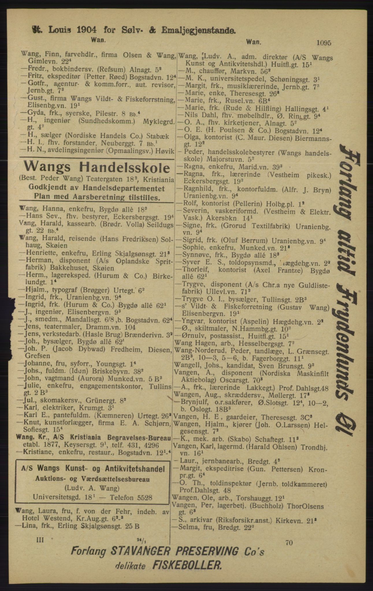 Kristiania/Oslo adressebok, PUBL/-, 1913, s. 1107