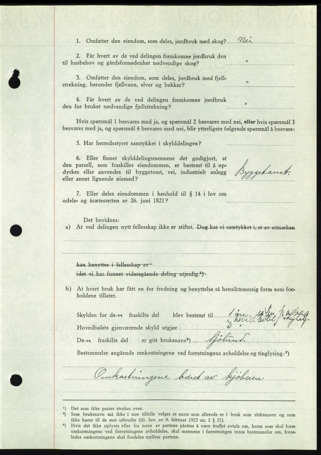 Nedenes sorenskriveri, AV/SAK-1221-0006/G/Gb/Gba/L0057: Pantebok nr. A9, 1947-1947, Dagboknr: 502/1947