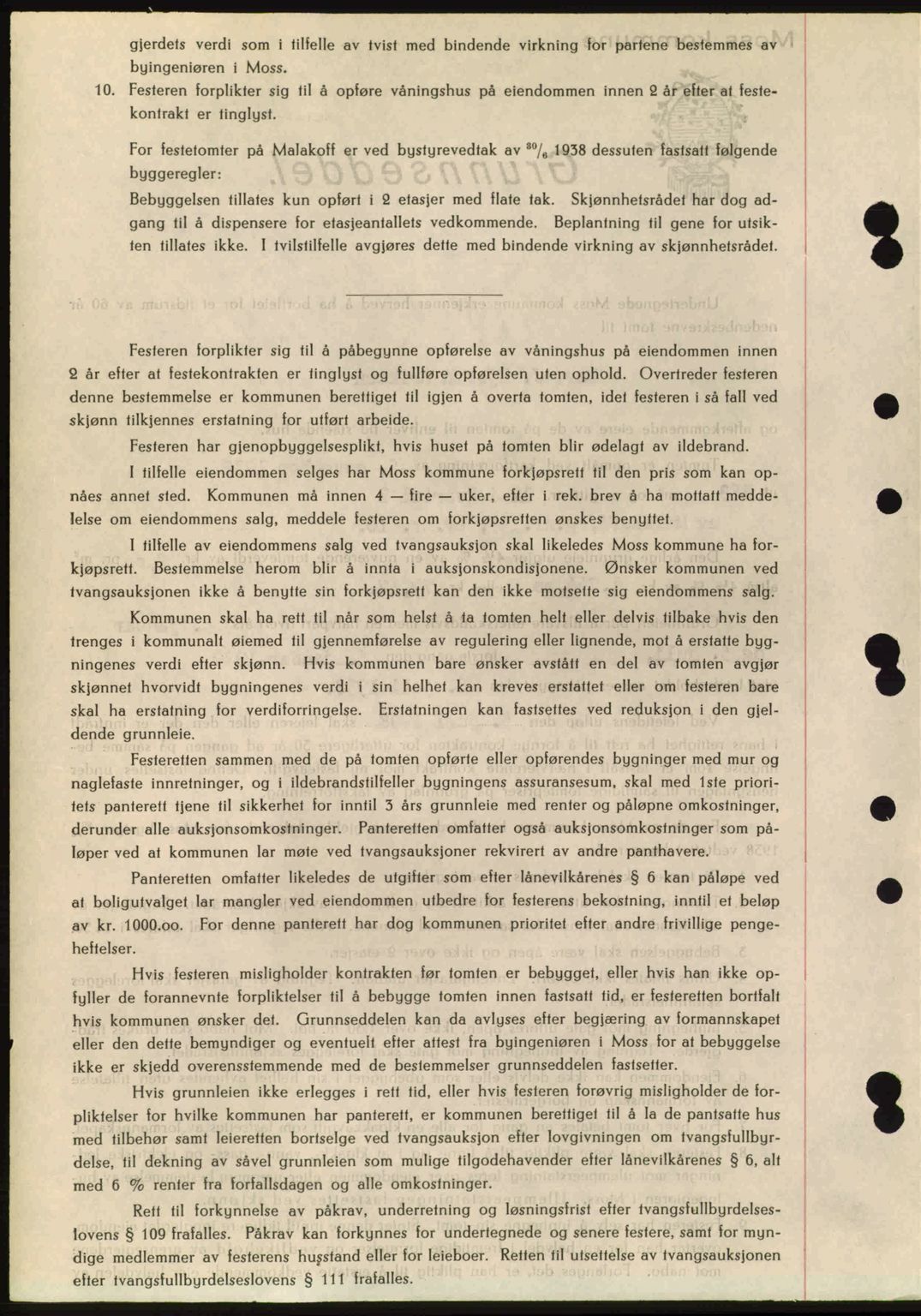 Moss sorenskriveri, SAO/A-10168: Pantebok nr. A5, 1938-1939, Dagboknr: 2562/1938