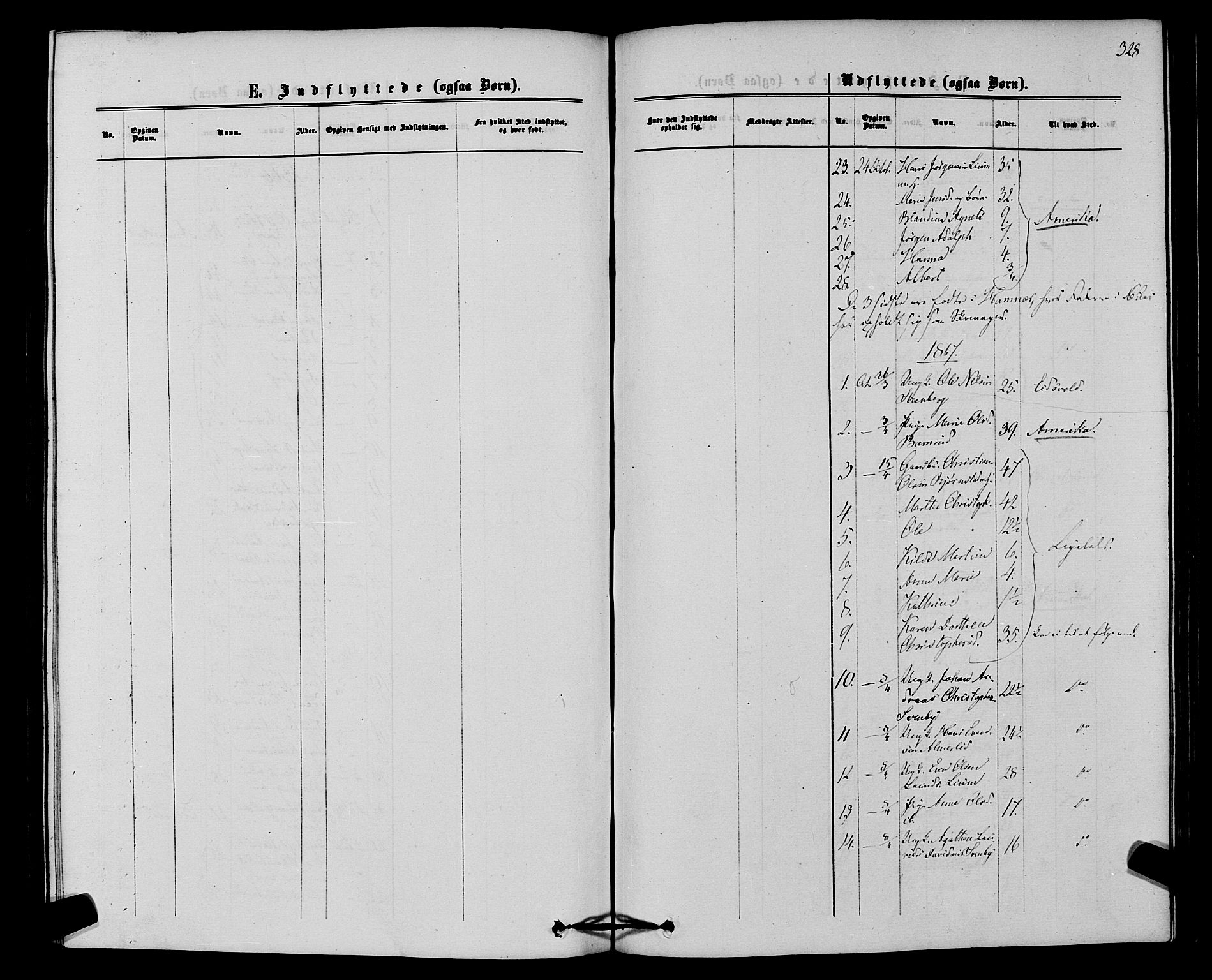 Hurdal prestekontor Kirkebøker, SAO/A-10889/F/Fb/L0002: Ministerialbok nr. II 2, 1860-1877, s. 328