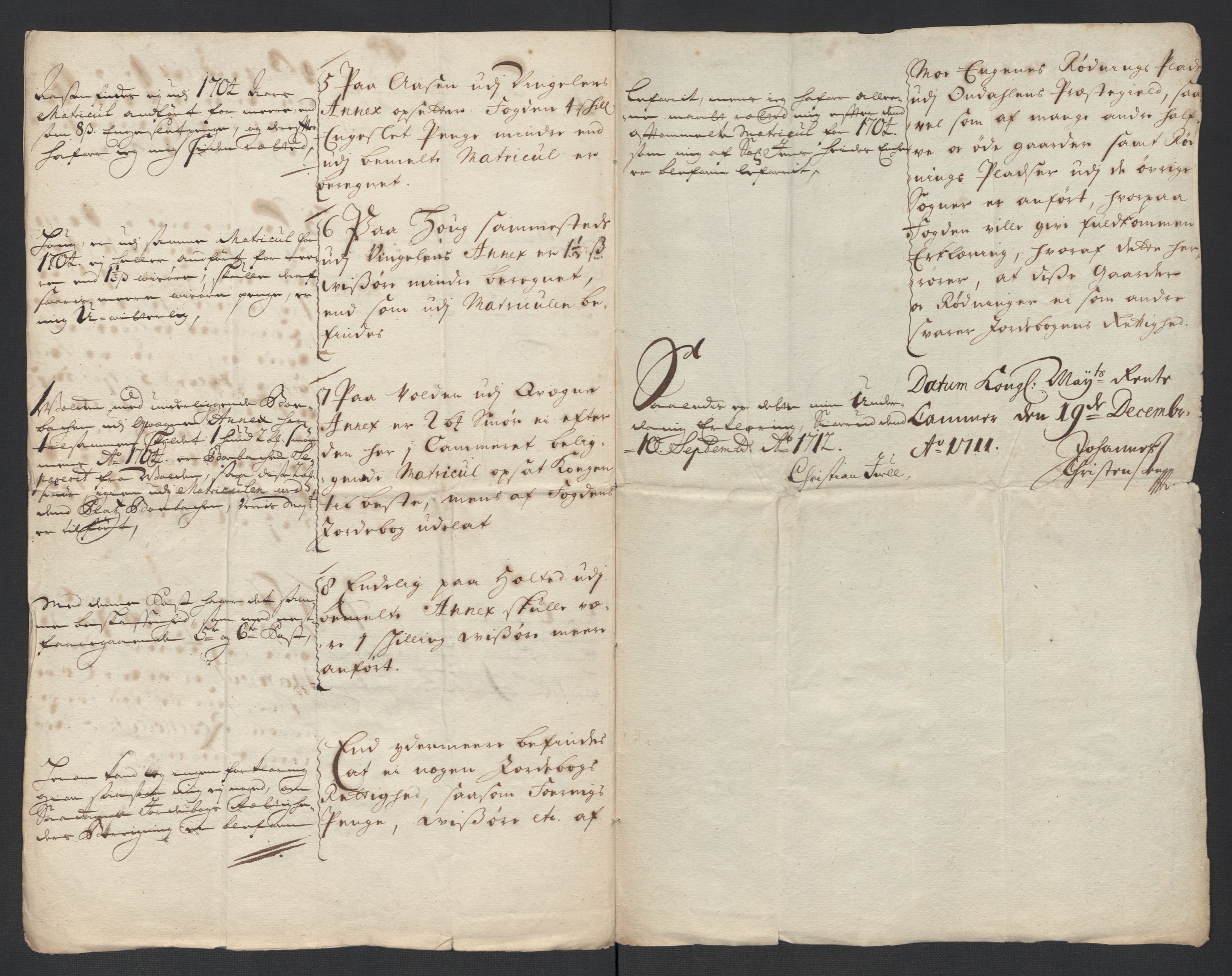 Rentekammeret inntil 1814, Reviderte regnskaper, Fogderegnskap, AV/RA-EA-4092/R13/L0846: Fogderegnskap Solør, Odal og Østerdal, 1709, s. 297