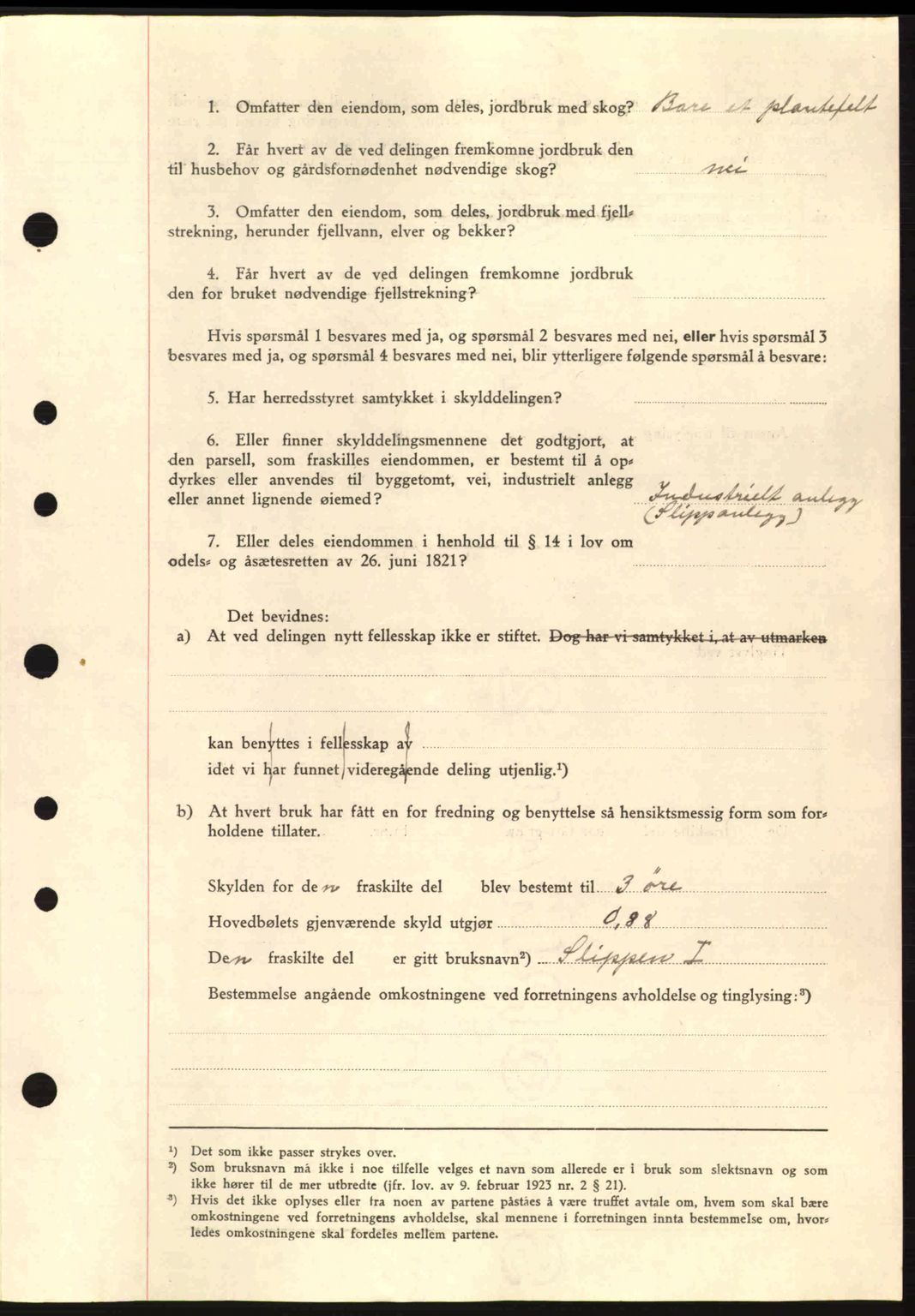 Nordre Sunnmøre sorenskriveri, AV/SAT-A-0006/1/2/2C/2Ca: Pantebok nr. A1, 1936-1936, Dagboknr: 1000/1936