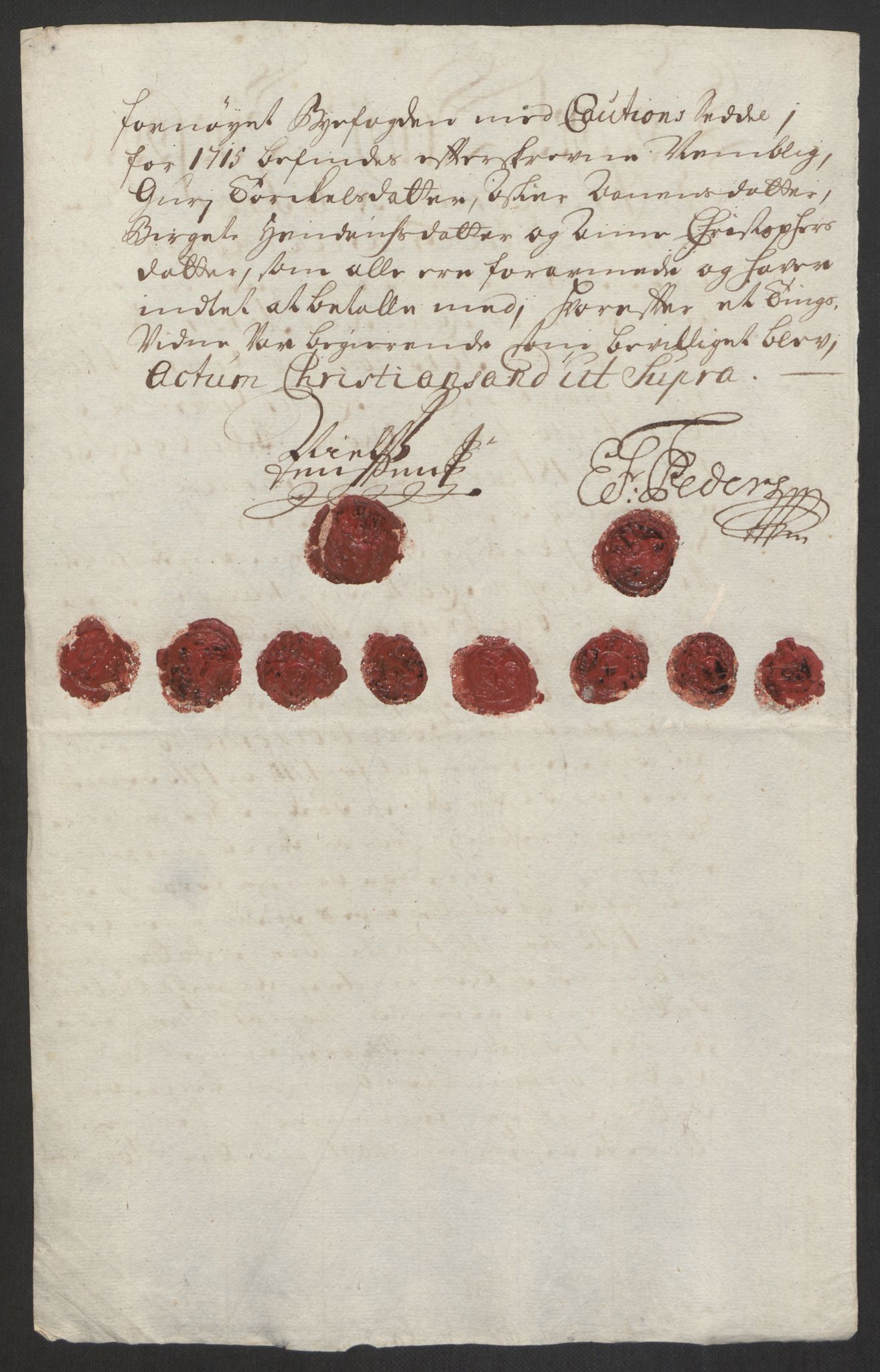 Rentekammeret inntil 1814, Reviderte regnskaper, Byregnskaper, RA/EA-4066/R/Rm/L0285: [M18] Sikt og sakefall, 1681-1718, s. 443