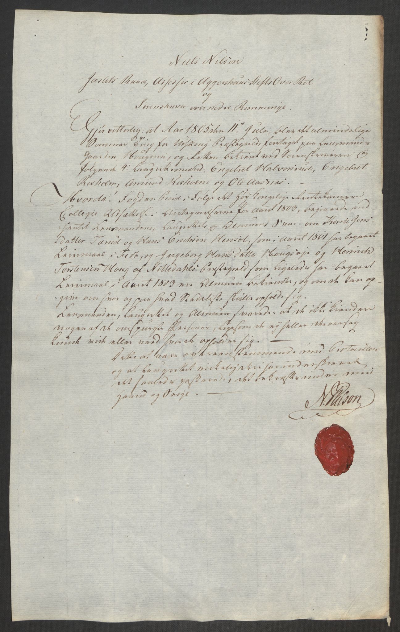 Rentekammeret inntil 1814, Reviderte regnskaper, Fogderegnskap, AV/RA-EA-4092/R11/L0679: Fogderegnskap Nedre Romerike, 1803, s. 683