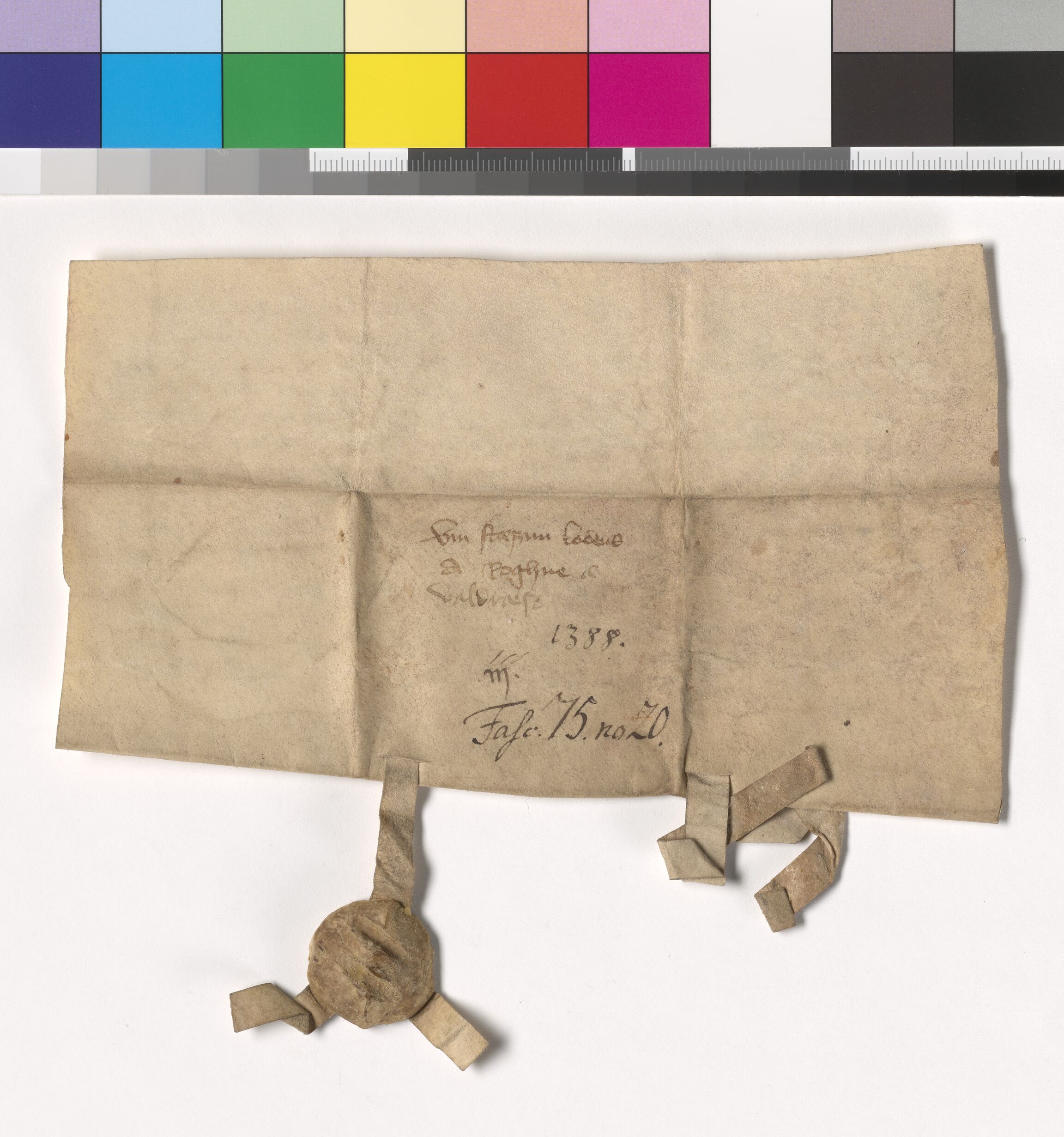 Riksarkivets diplomsamling, AV/RA-EA-5965/F05/L0187: NRA AM fasc. 75 nr. 20 - fasc. 76 nr. 12, 1388-1389, s. 3