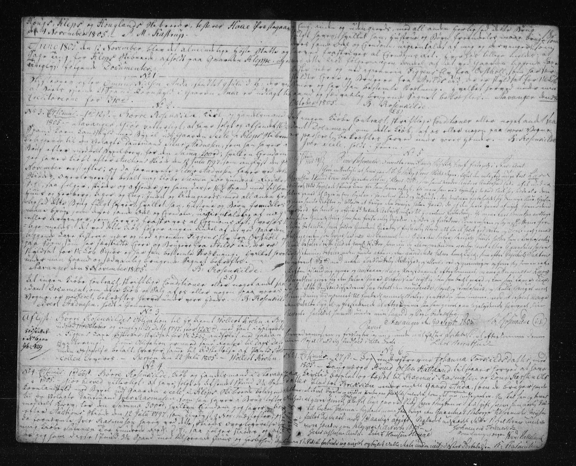 Jæren og Dalane sorenskriveri, AV/SAST-A-100306/4/41/41B/L0011: Pantebok nr. 8, 1805-1812, s. 18