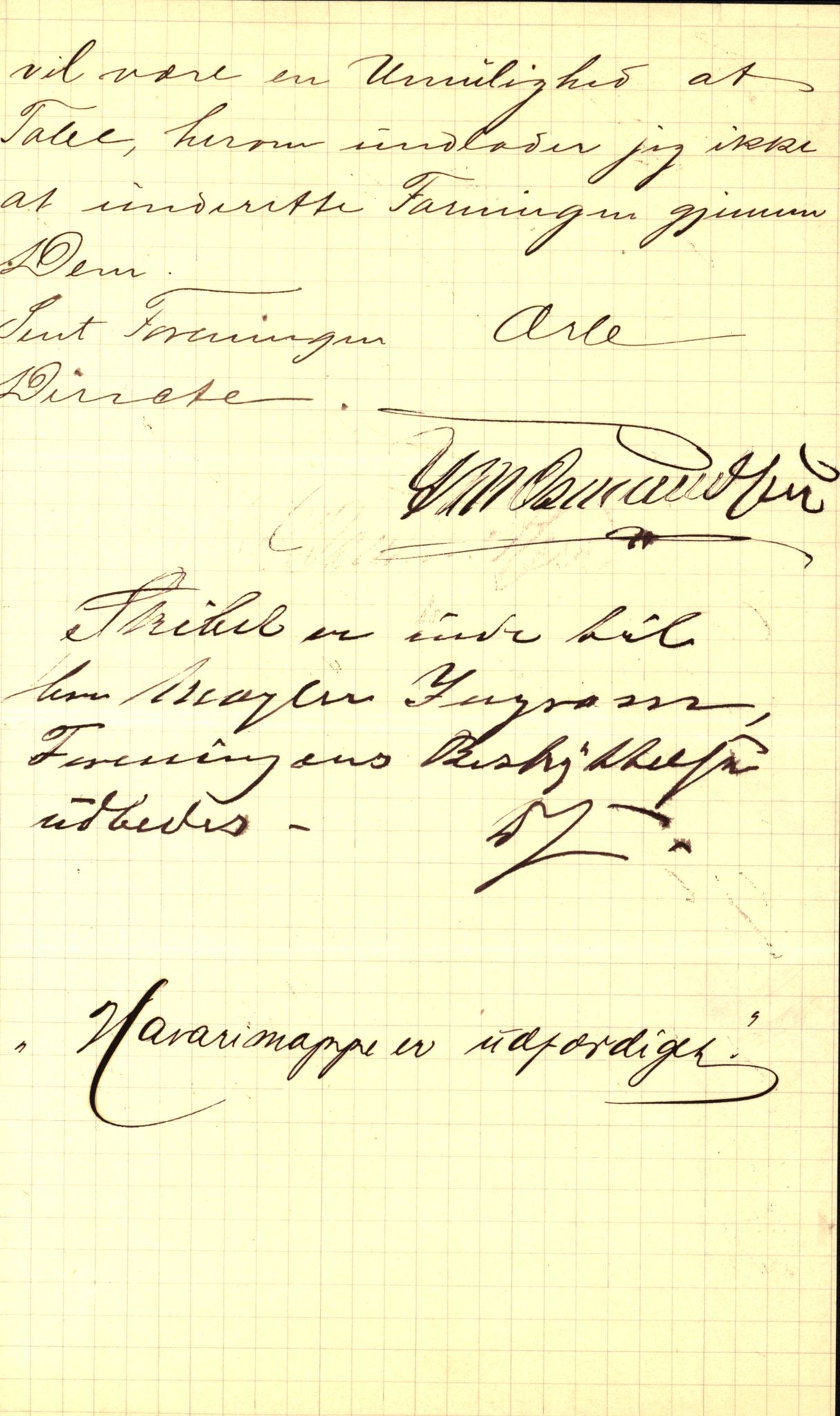 Pa 63 - Østlandske skibsassuranceforening, VEMU/A-1079/G/Ga/L0015/0005: Havaridokumenter / Harmoni, Henrik Wergeland, Mjølner, Lindesnæs, 1882, s. 19