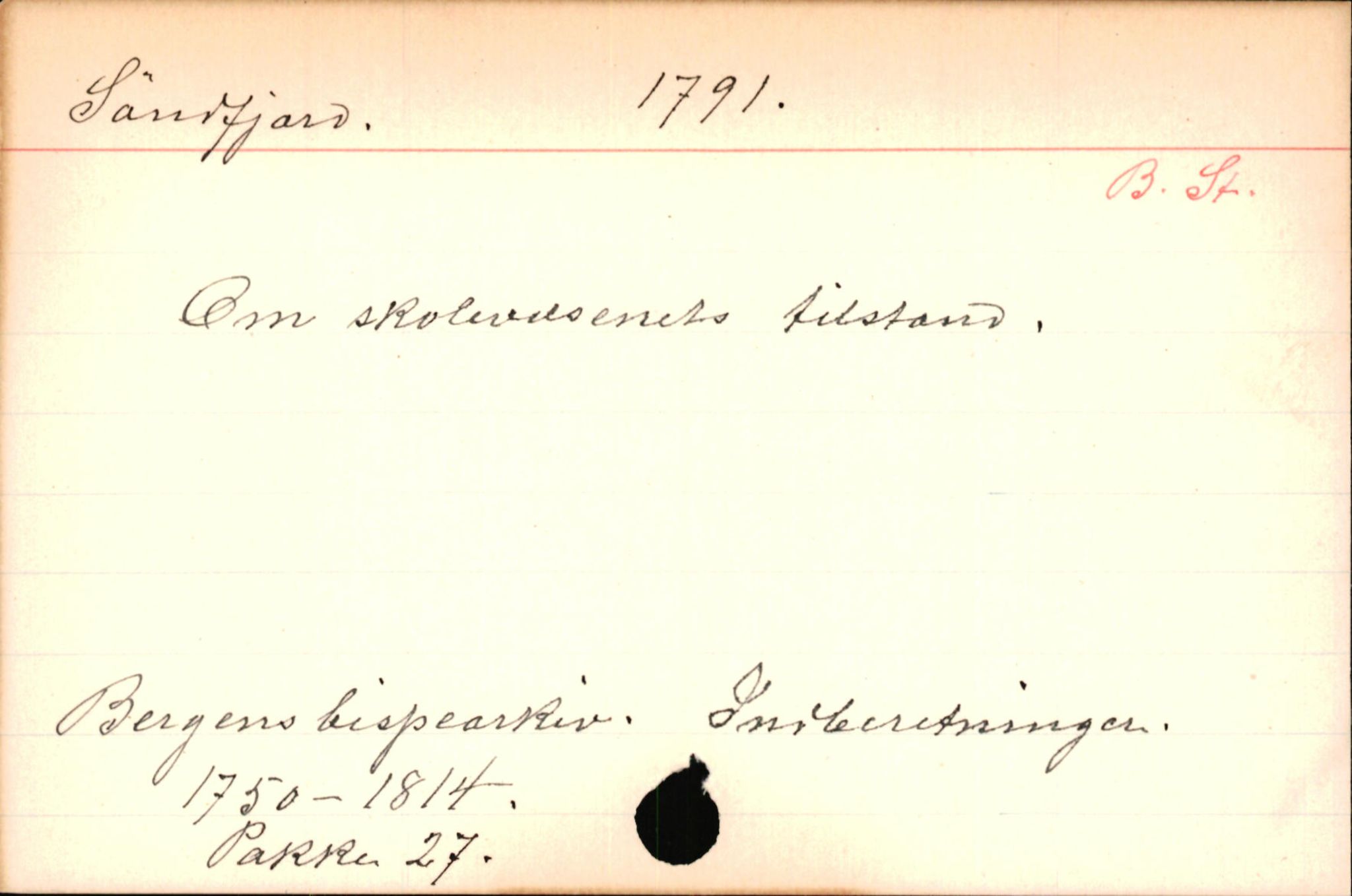 Haugen, Johannes - lærer, AV/SAB-SAB/PA-0036/01/L0001: Om klokkere og lærere, 1521-1904, s. 6191