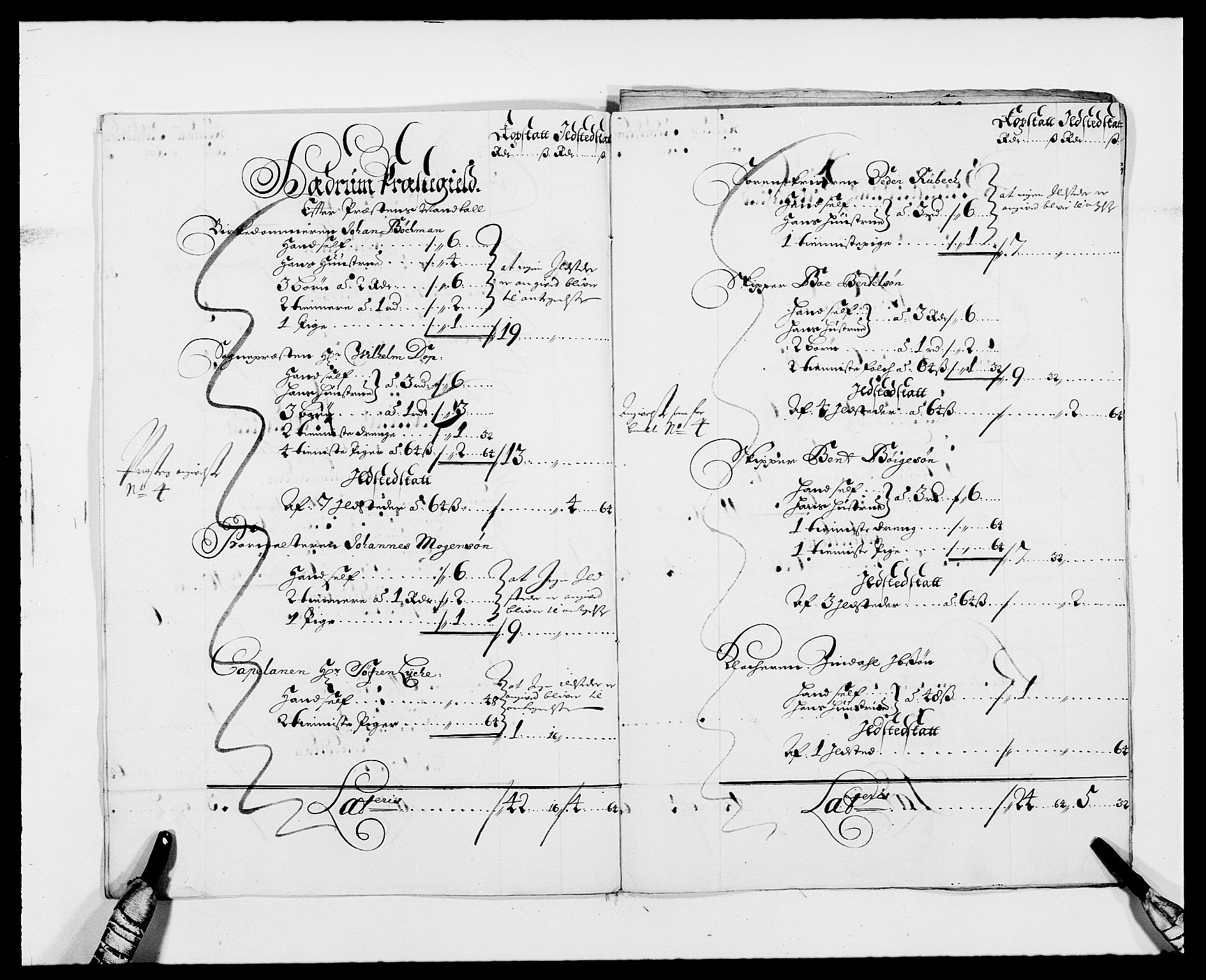 Rentekammeret inntil 1814, Reviderte regnskaper, Fogderegnskap, AV/RA-EA-4092/R33/L1972: Fogderegnskap Larvik grevskap, 1690-1691, s. 335