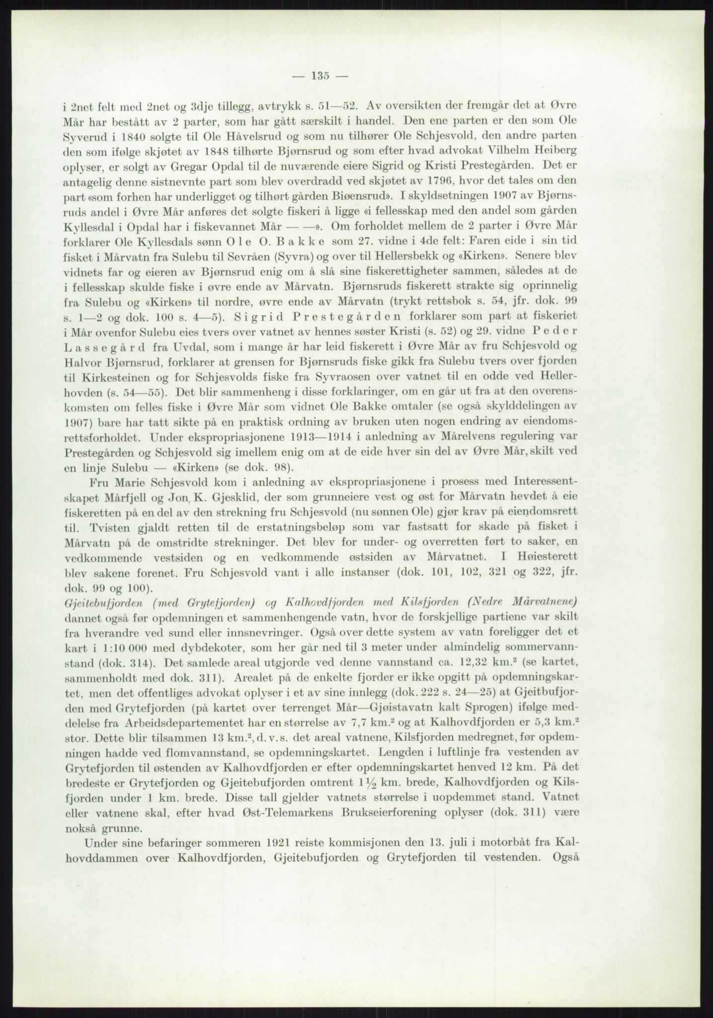 Høyfjellskommisjonen, AV/RA-S-1546/X/Xa/L0001: Nr. 1-33, 1909-1953, s. 1905