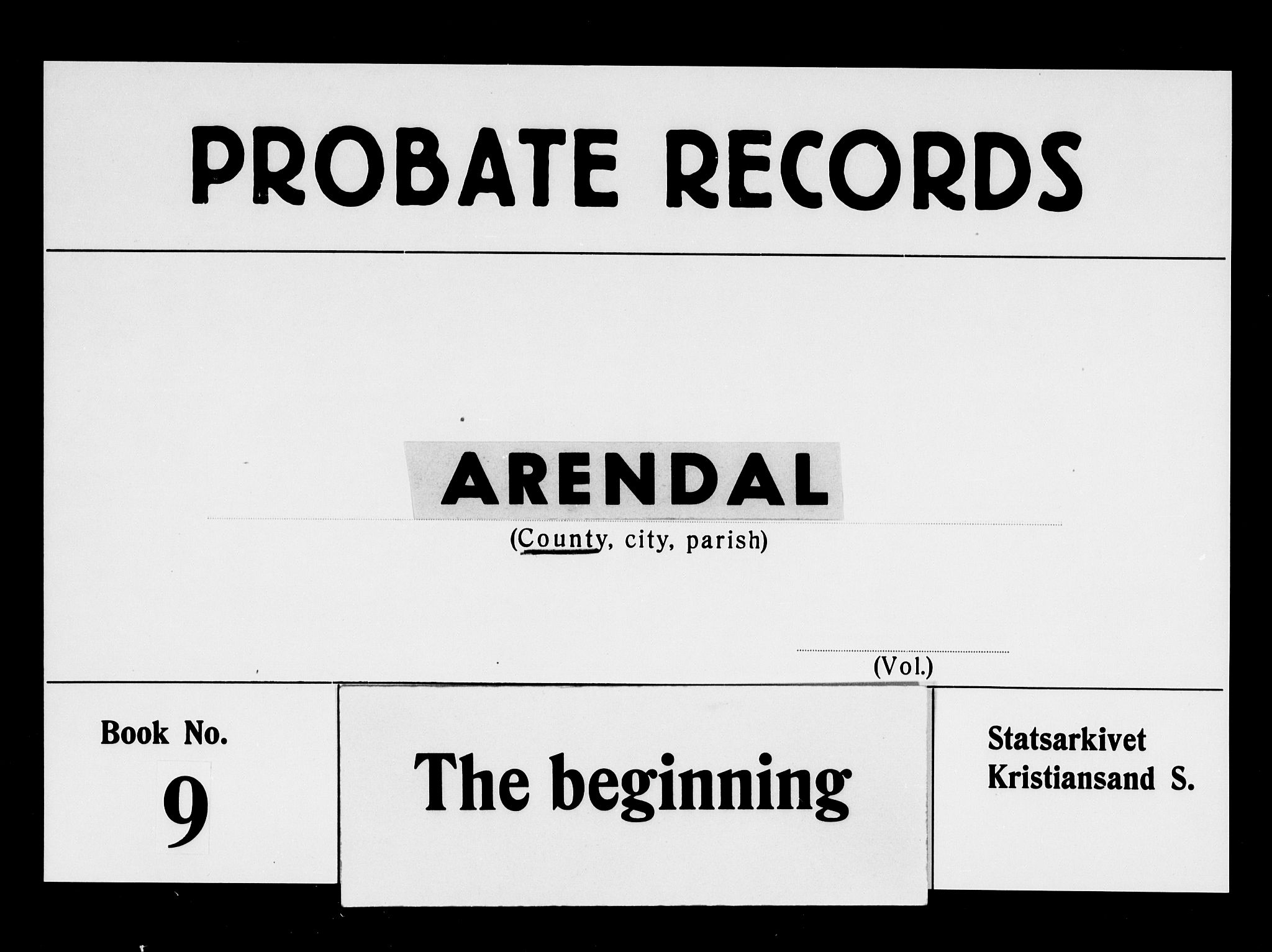 Arendal byfogd, SAK/1222-0001/H/Hc/L0011: Skifteprotokoll nr. 9, m/register, 1782-1787