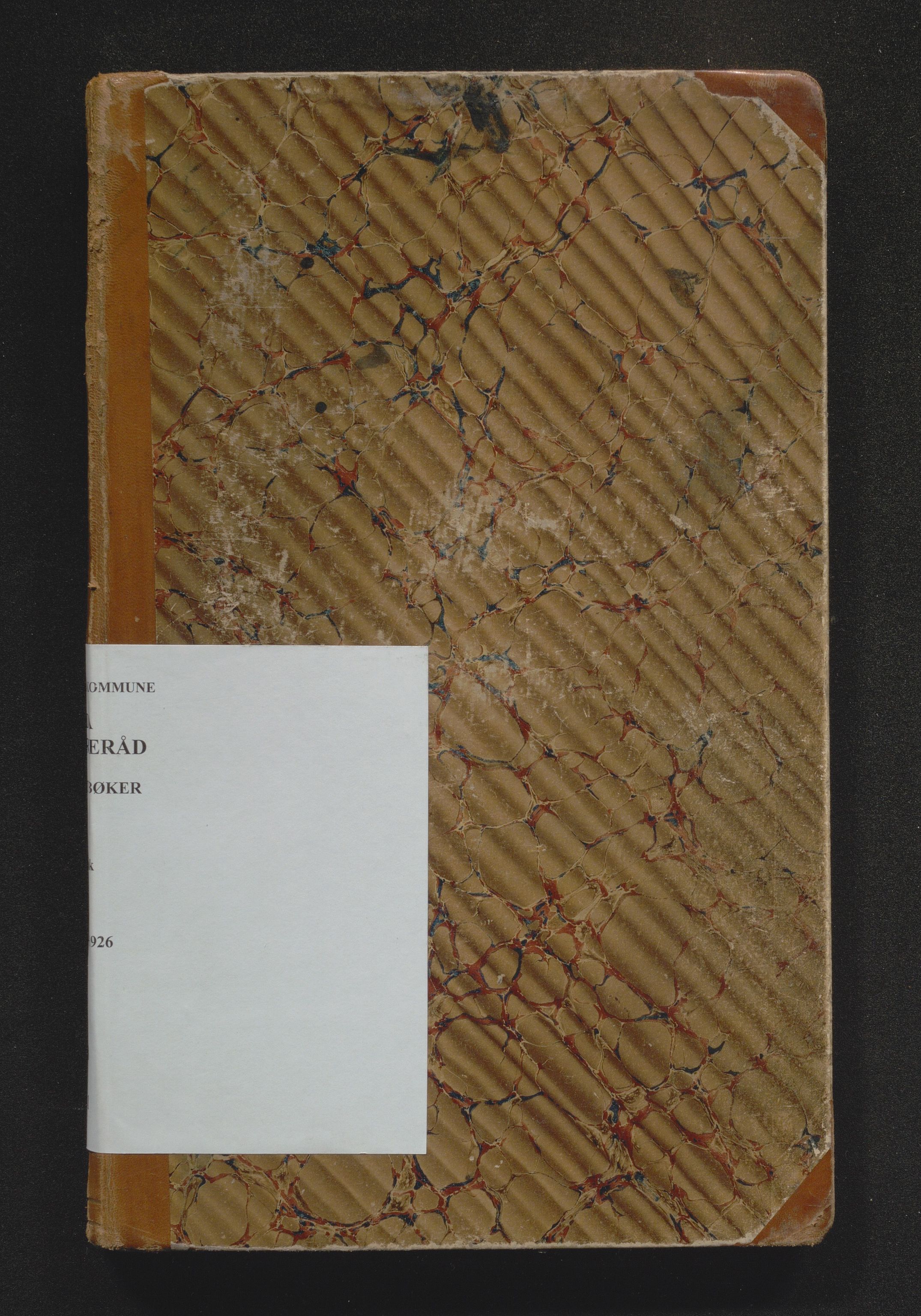 Odda kommune. Verjerådet / Barnevernsnemnda, IKAH/1228-315/A/Aa/L0001: Møtebok for Odda verjeråd , 1901-1926