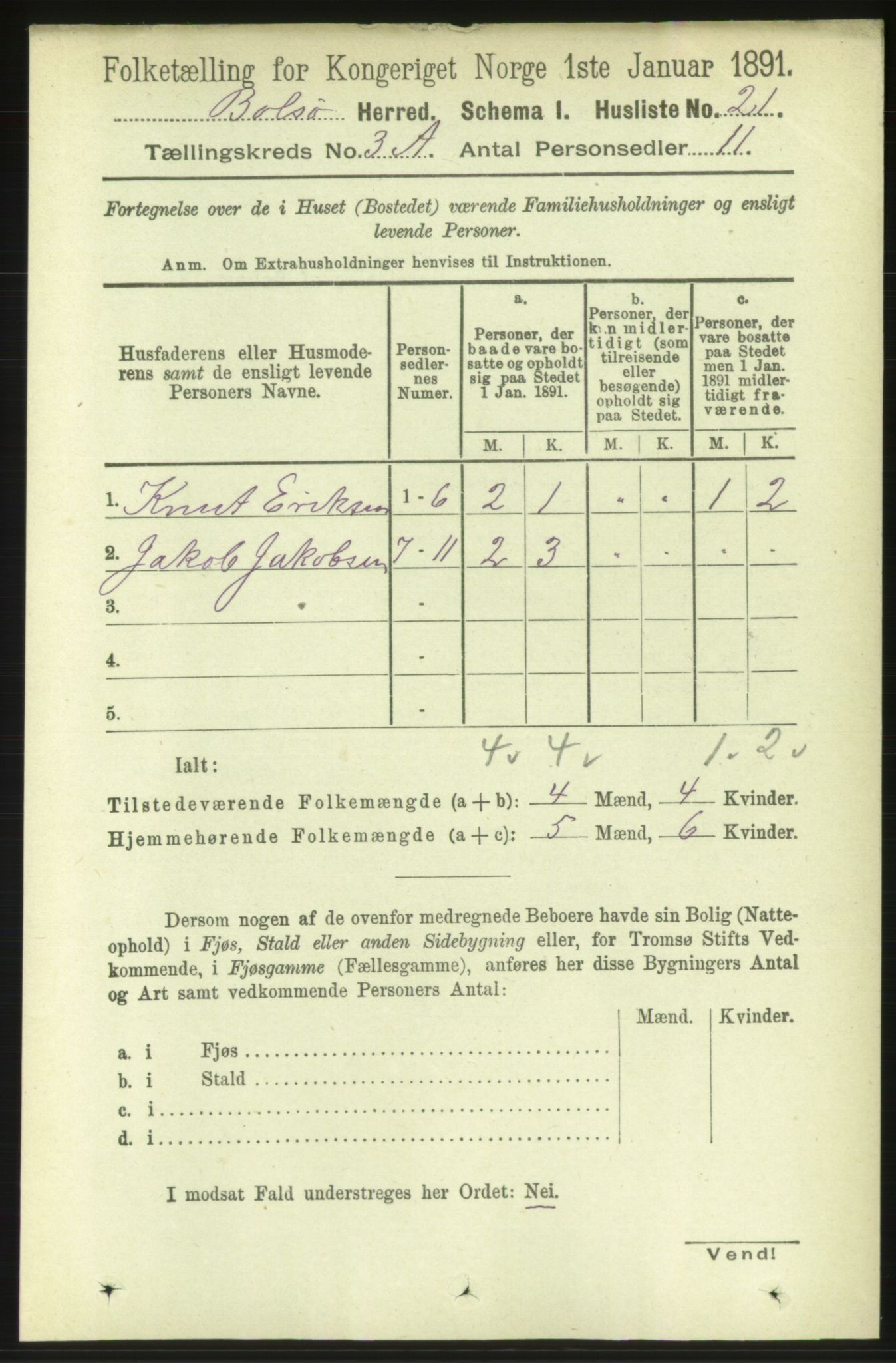 RA, Folketelling 1891 for 1544 Bolsøy herred, 1891, s. 1756