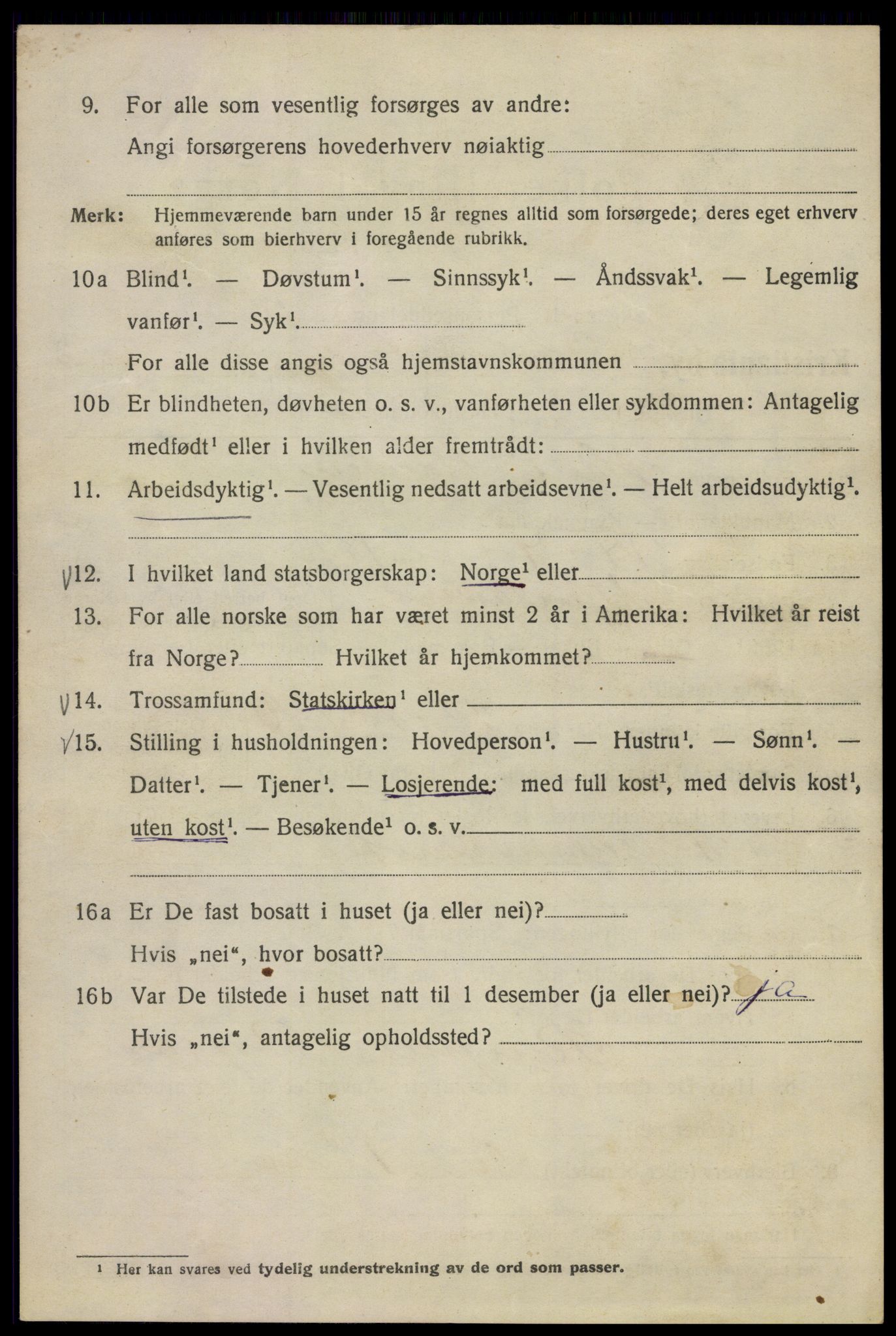 SAO, Folketelling 1920 for 0301 Kristiania kjøpstad, 1920, s. 299056