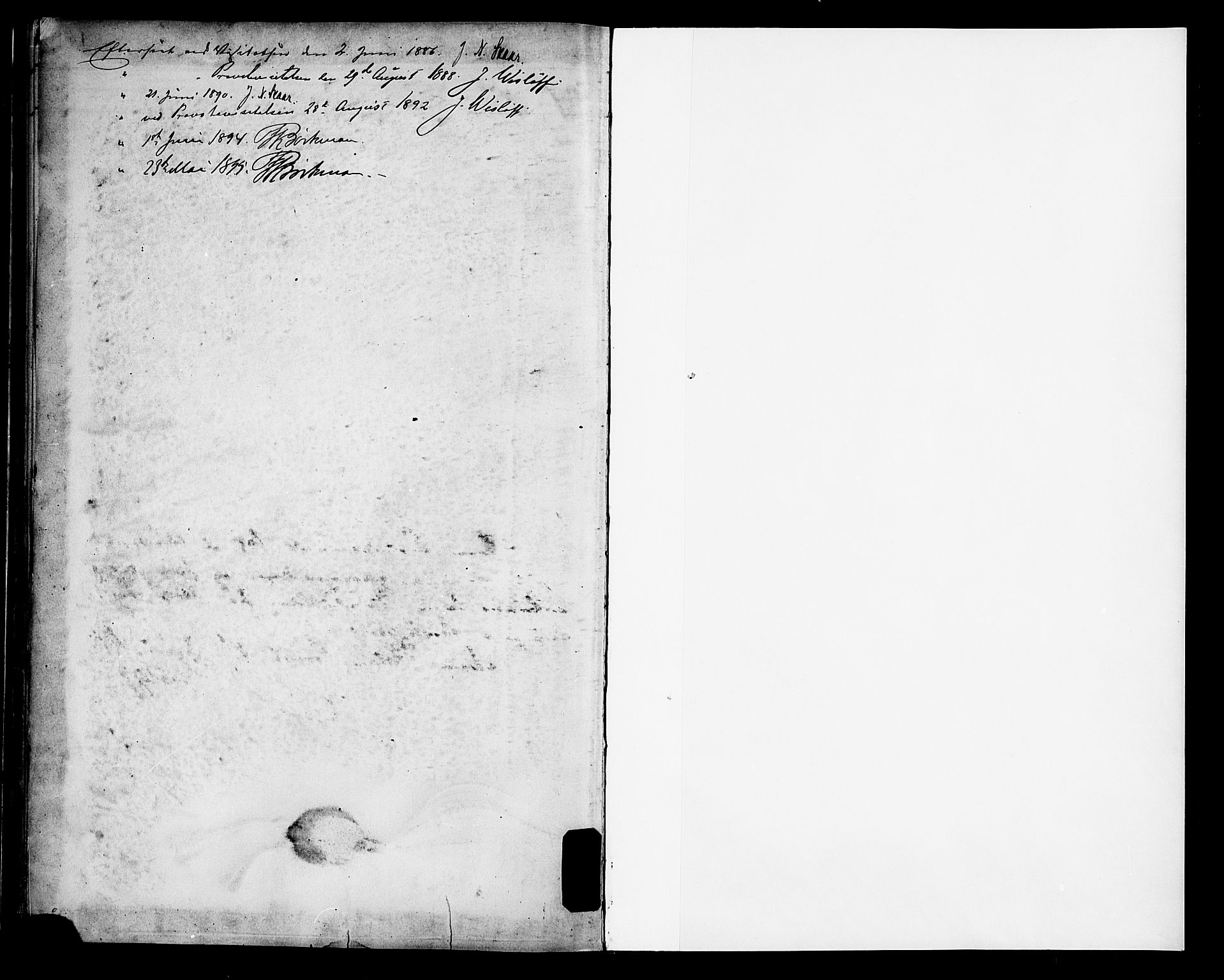 Ministerialprotokoller, klokkerbøker og fødselsregistre - Nordland, AV/SAT-A-1459/865/L0924: Ministerialbok nr. 865A02, 1885-1896