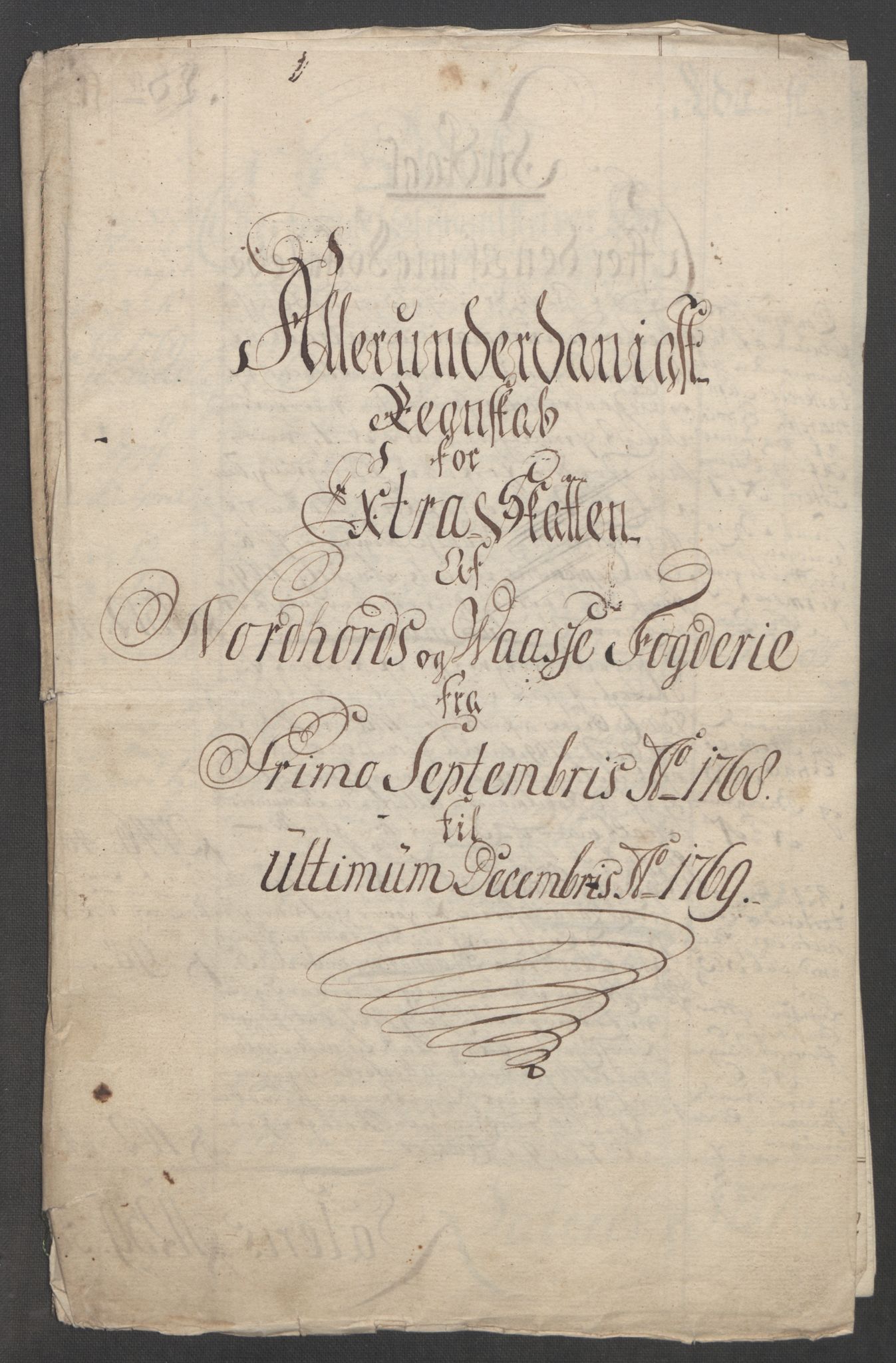 Rentekammeret inntil 1814, Reviderte regnskaper, Fogderegnskap, RA/EA-4092/R51/L3303: Ekstraskatten Nordhordland og Voss, 1762-1772, s. 341