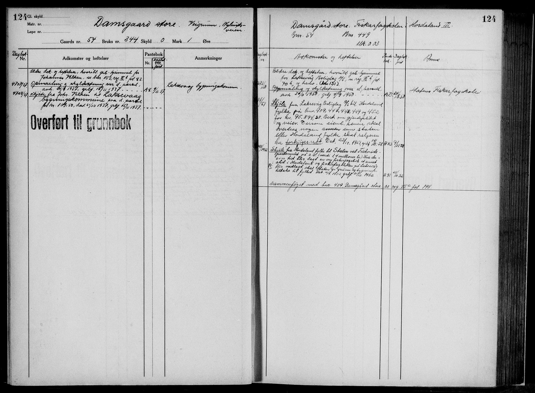 Midhordland sorenskriveri, AV/SAB-A-3001/1/G/Ga/Gab/L0117: Panteregister nr. II.A.b.117, s. 124