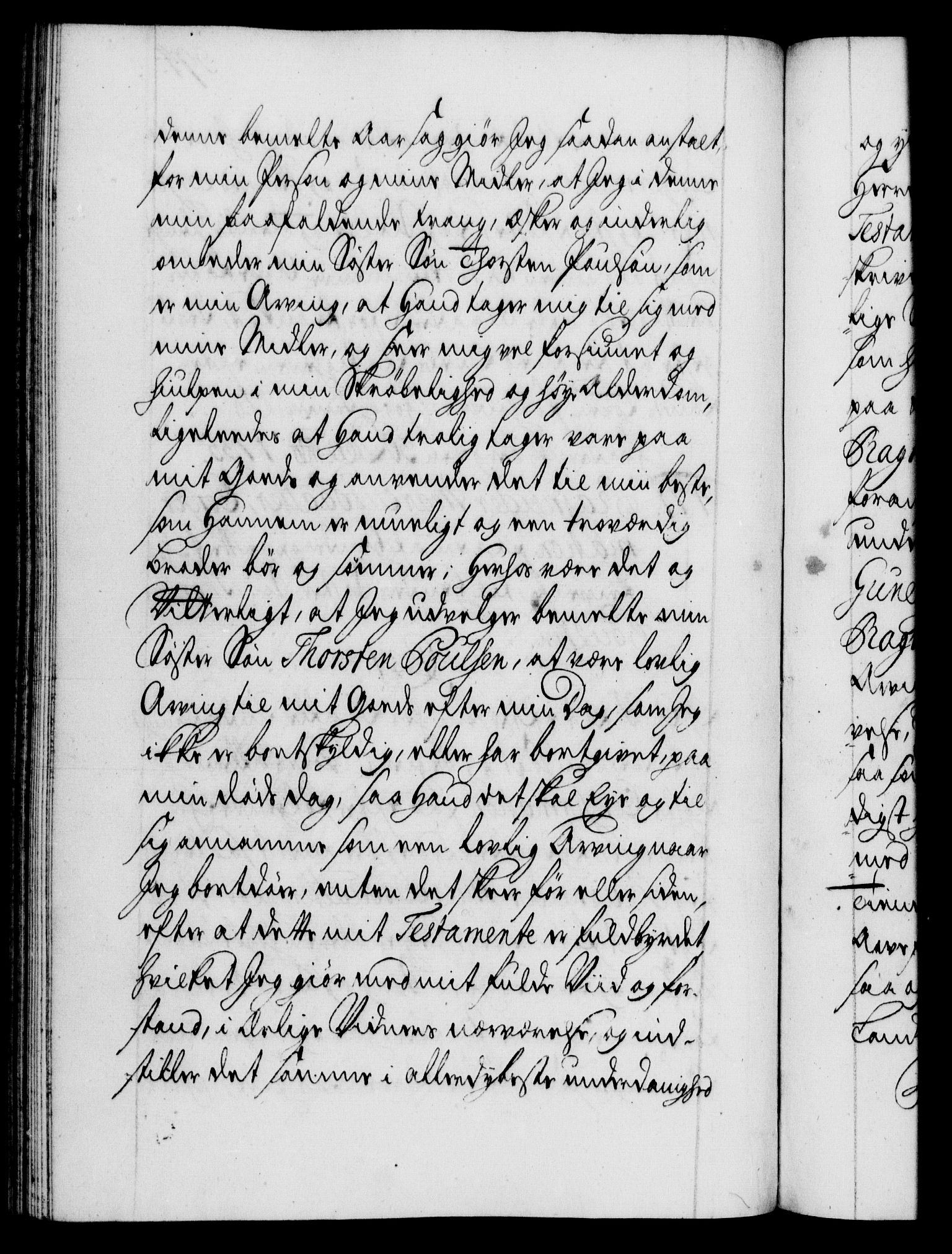 Danske Kanselli 1572-1799, RA/EA-3023/F/Fc/Fca/Fcaa/L0029: Norske registre, 1735-1736, s. 394b