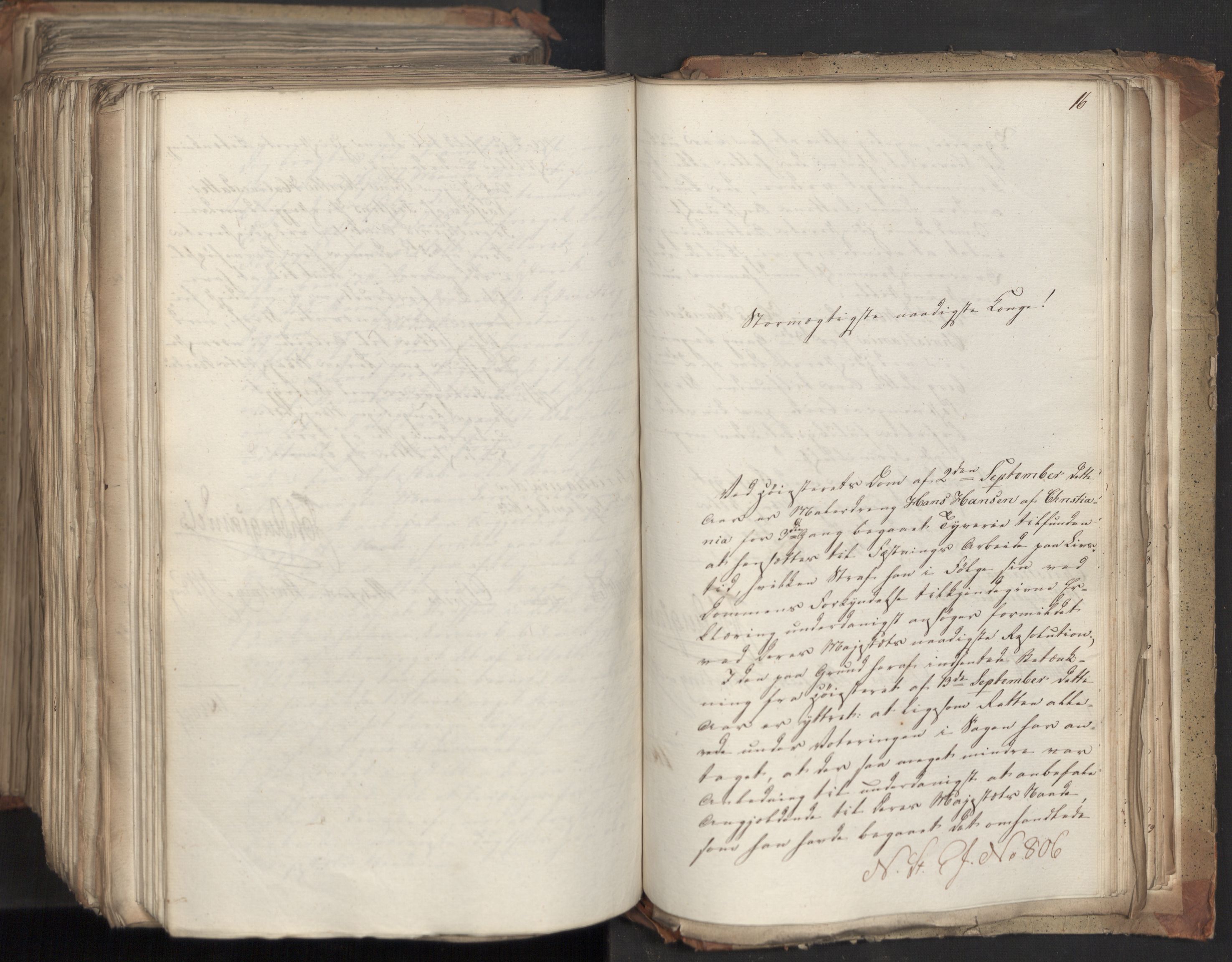 Statsrådsavdelingen i Stockholm, AV/RA-S-1003/D/Da/L0035: Regjeringsinnstillinger nr. 541-840, 1823, s. 725