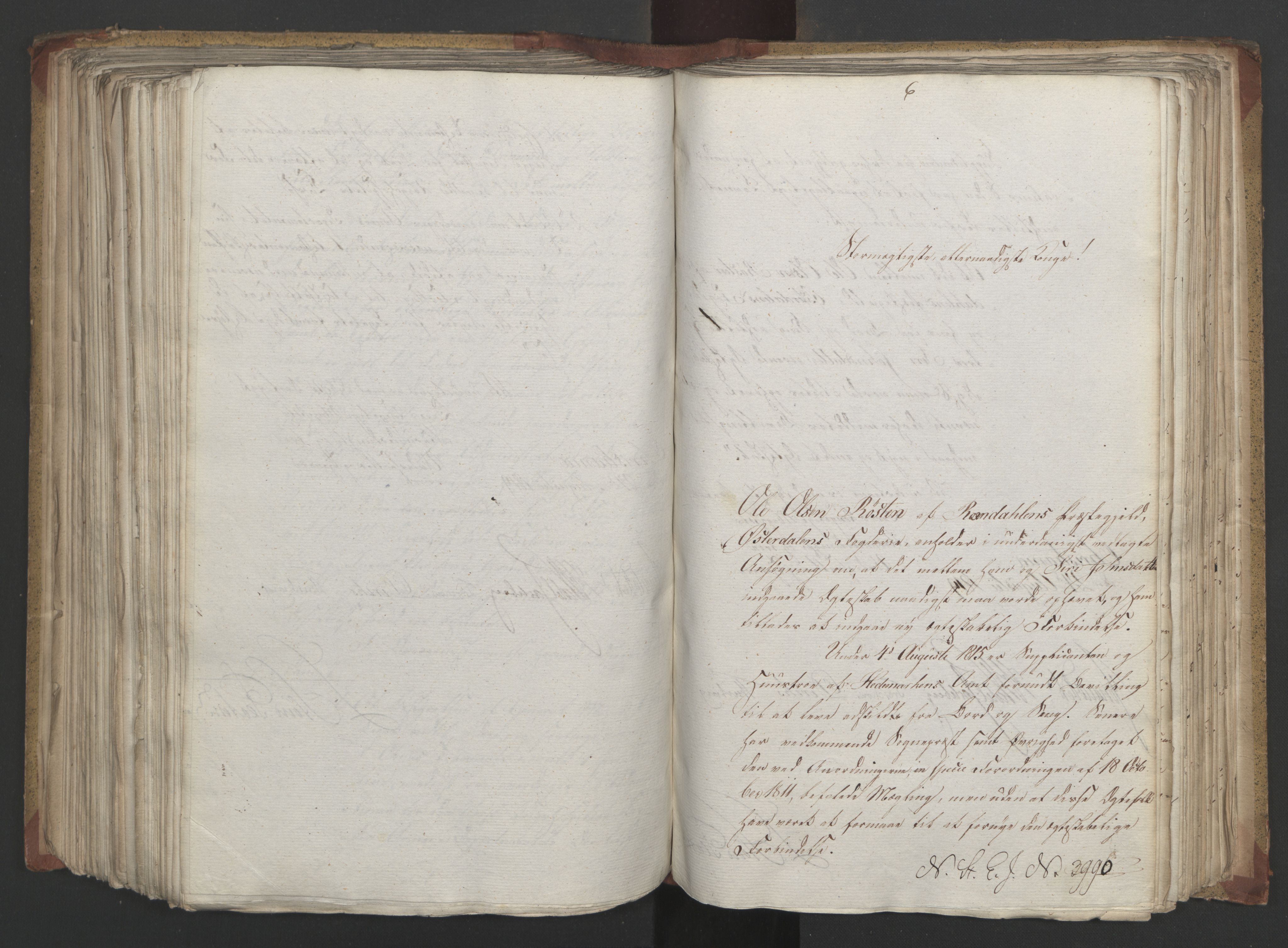 Statsrådsavdelingen i Stockholm, AV/RA-S-1003/D/Da/L0019: Regjeringsinnstillinger nr. 3856-4052, 1819, s. 334
