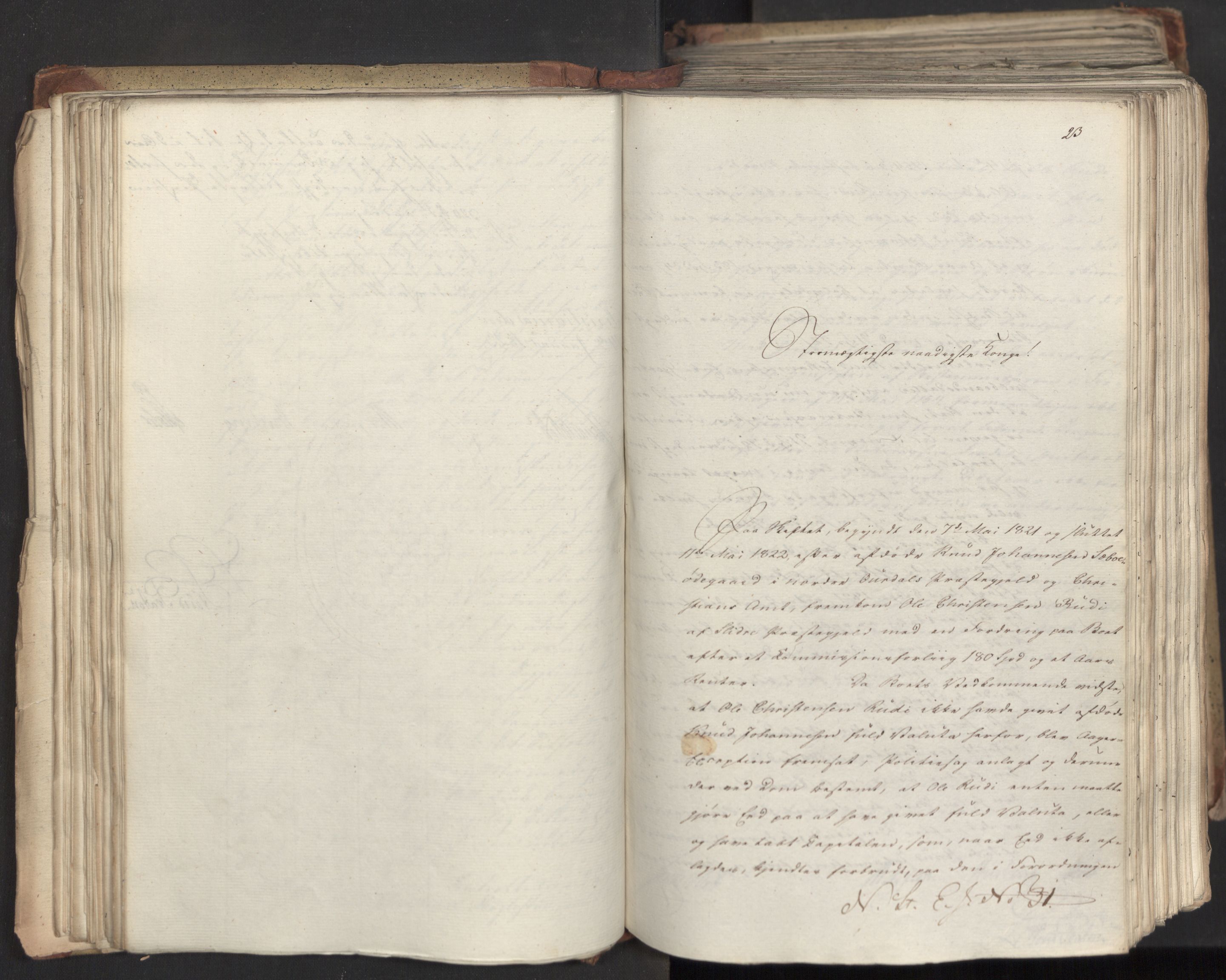 Statsrådsavdelingen i Stockholm, RA/S-1003/D/Da/L0033: Regjeringsinnstillinger nr. 1-274, 1823, s. 87