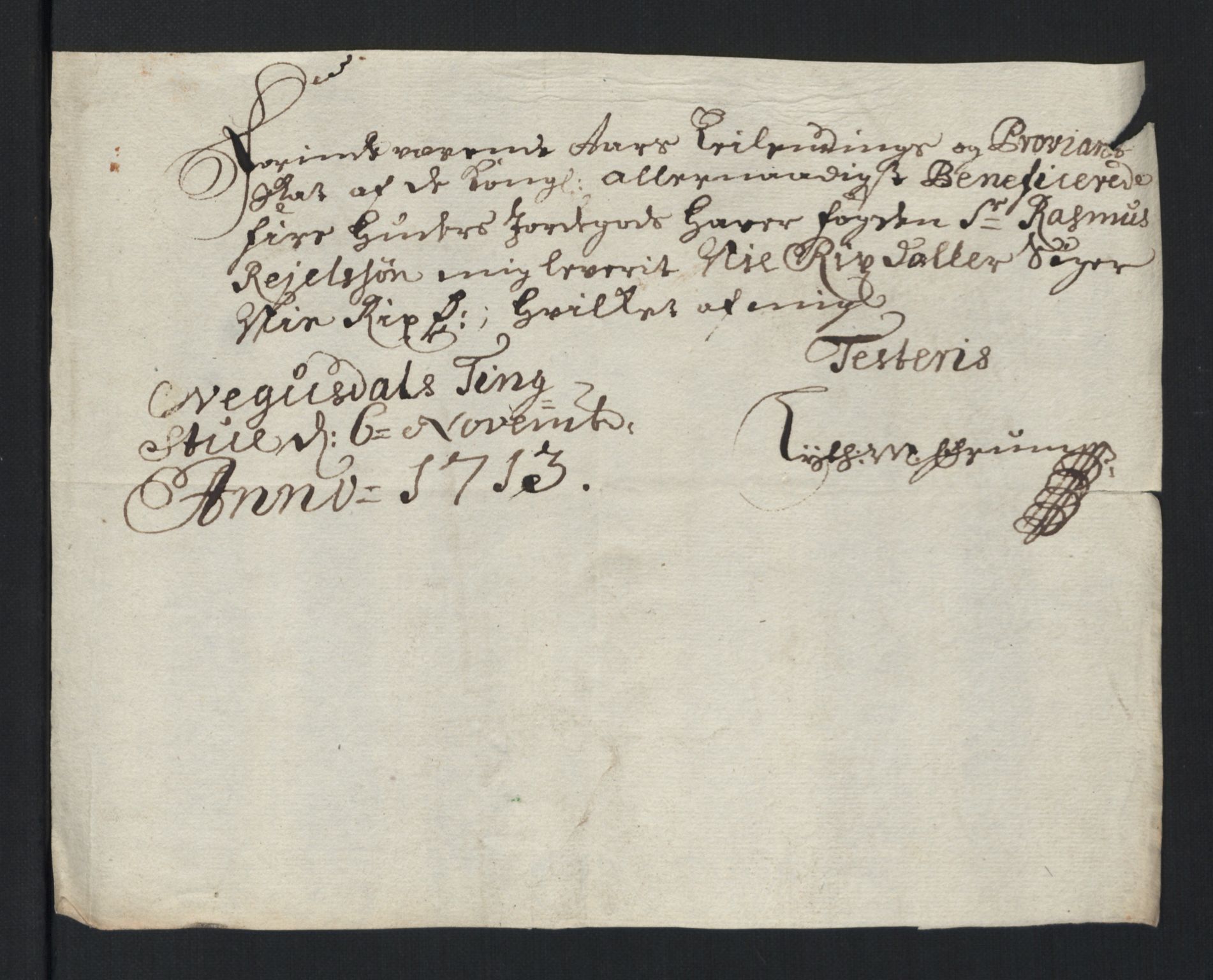 Rentekammeret inntil 1814, Reviderte regnskaper, Fogderegnskap, AV/RA-EA-4092/R40/L2450: Fogderegnskap Råbyggelag, 1712-1713, s. 381