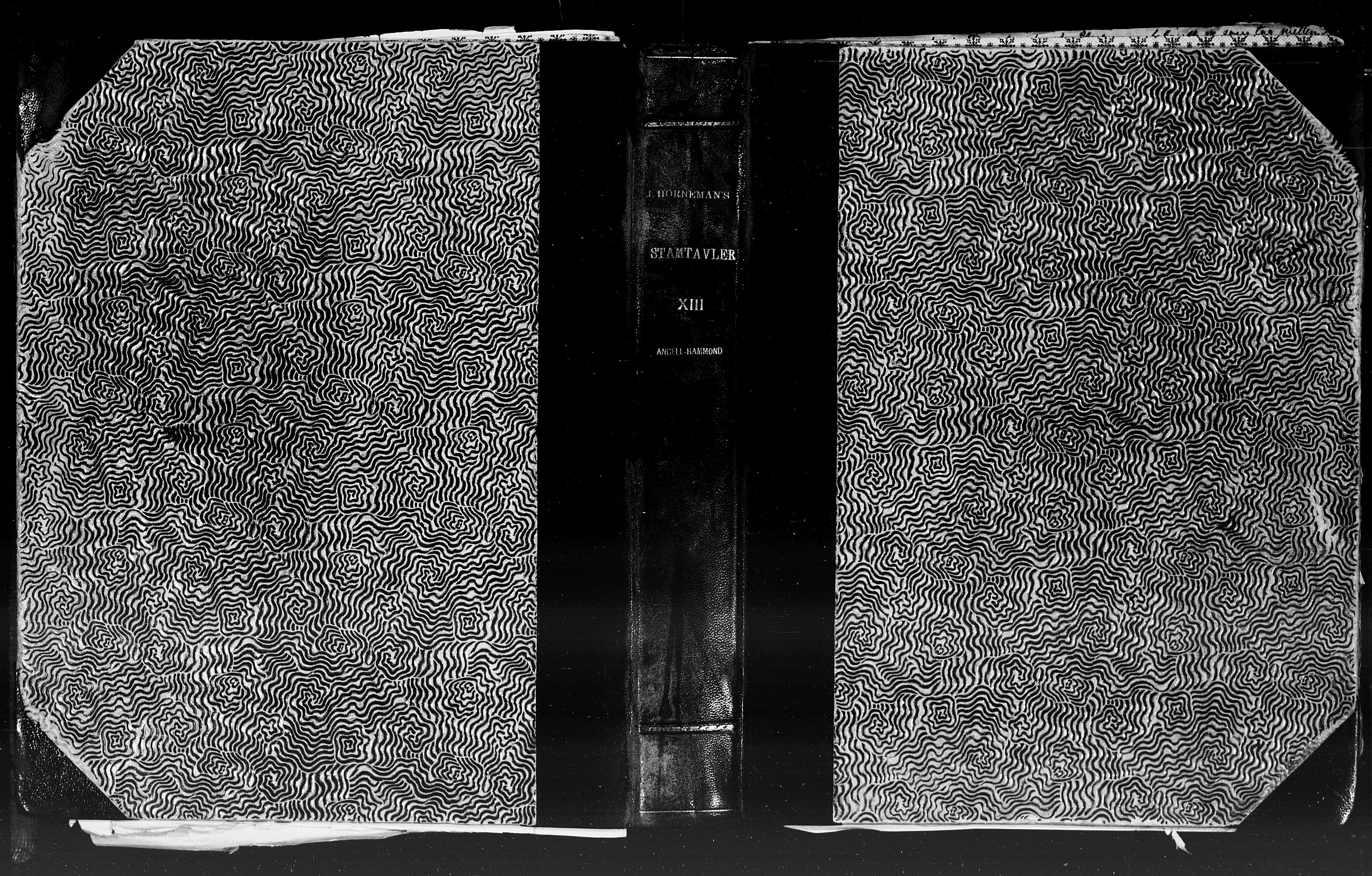 Hornemans samlinger, SAT/PA-X/A/L0013a: Angell  - Hammond, 1600-1886