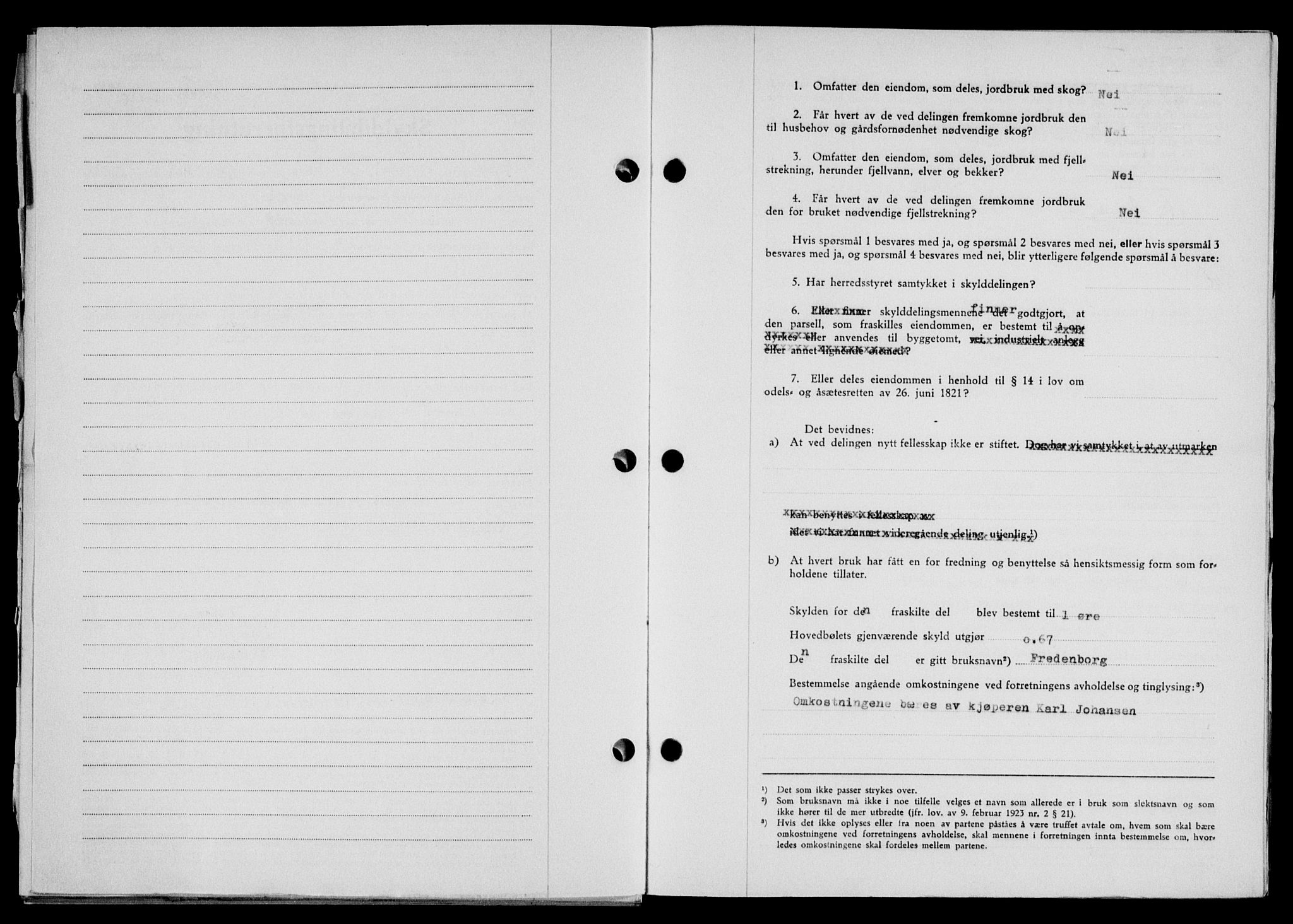 Lofoten sorenskriveri, SAT/A-0017/1/2/2C/L0012a: Pantebok nr. 12a, 1943-1944, Dagboknr: 1207/1944