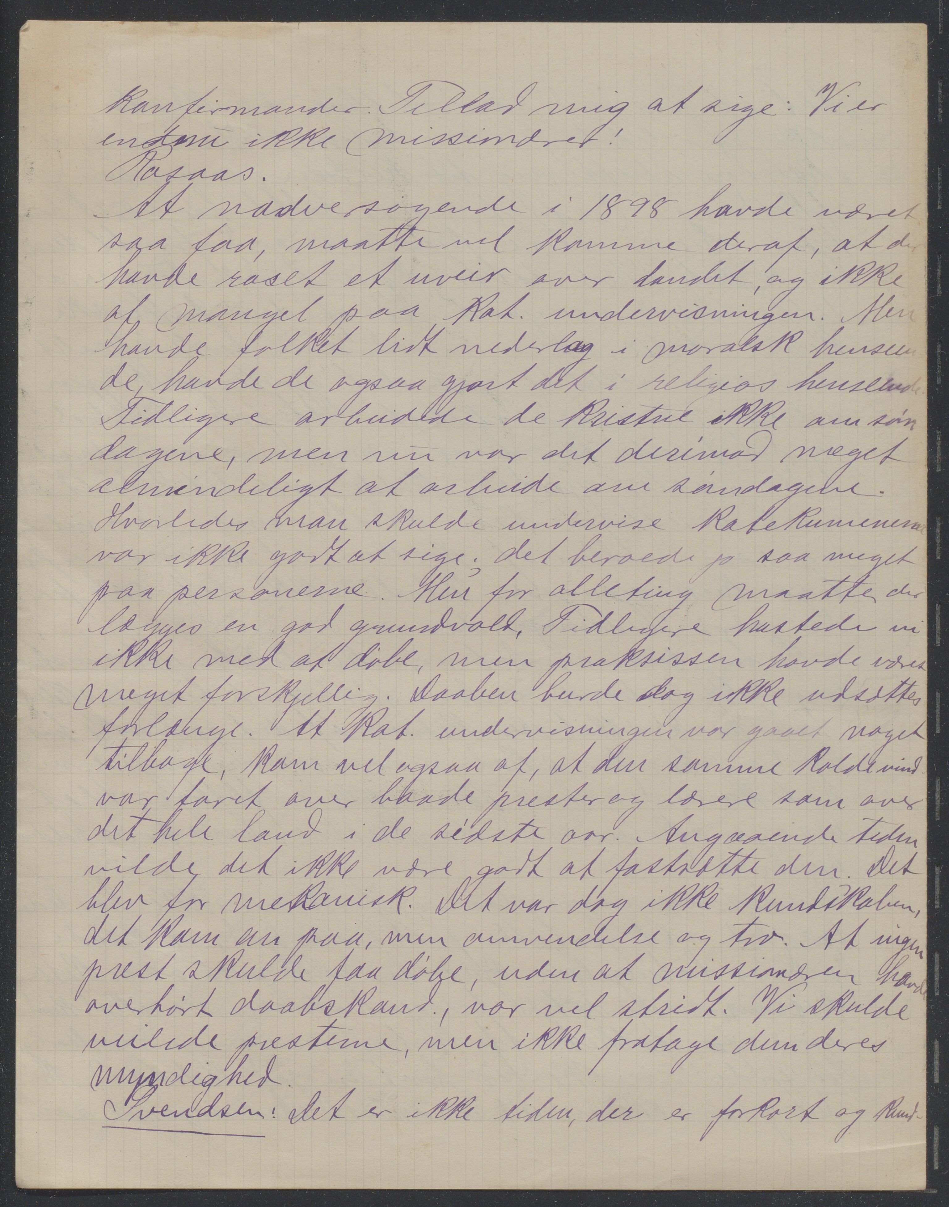 Det Norske Misjonsselskap - hovedadministrasjonen, VID/MA-A-1045/D/Da/Daa/L0043/0009: Konferansereferat og årsberetninger / Konferansereferat fra Madagaskar Innland, del I., 1900