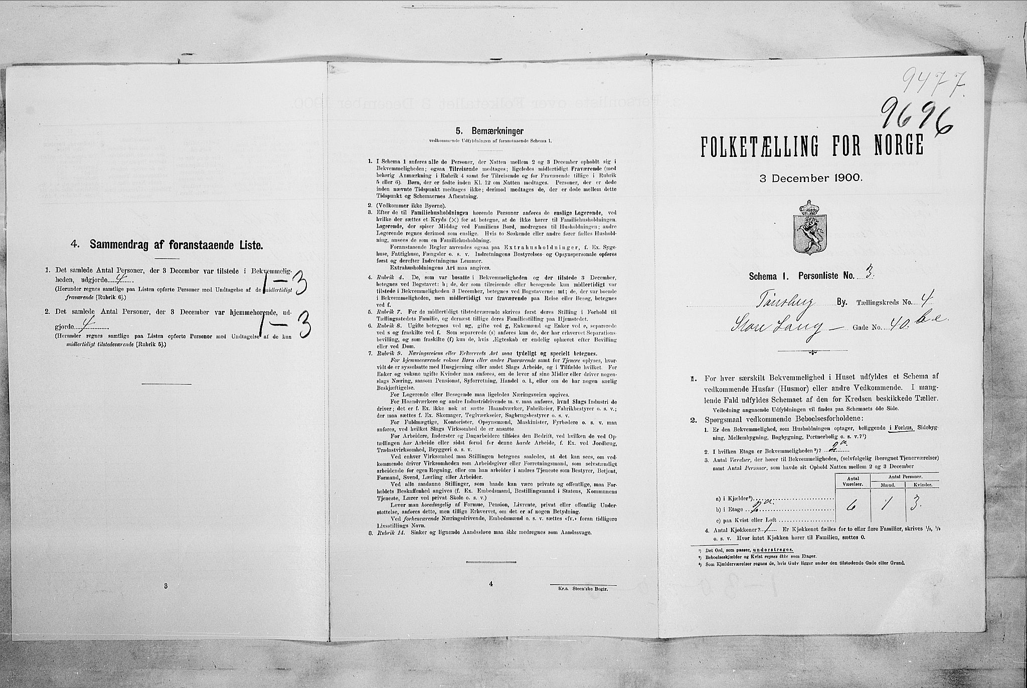 RA, Folketelling 1900 for 0705 Tønsberg kjøpstad, 1900, s. 5233